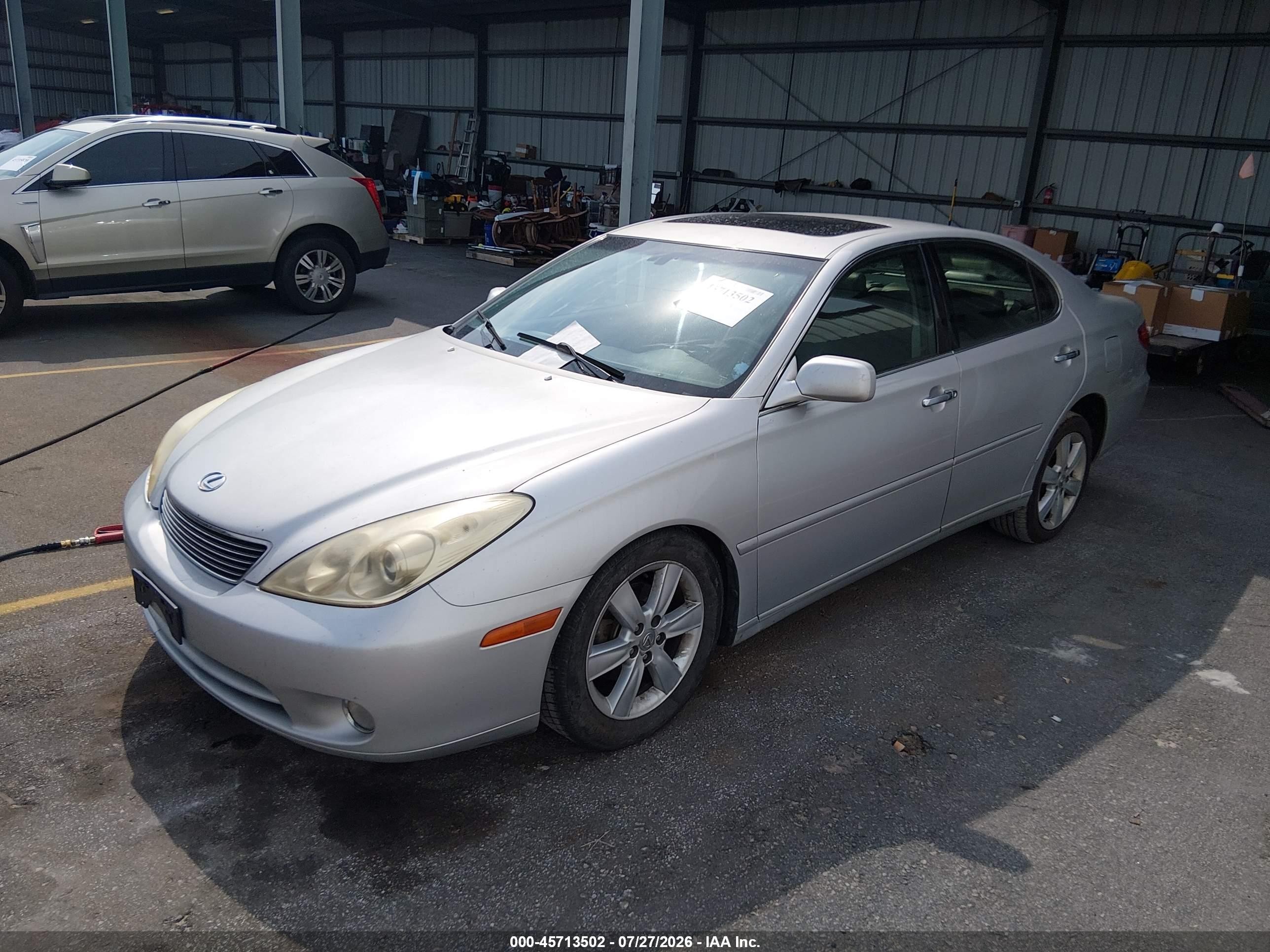 2005 Lexus Es 330   Gray vin: JTHBA30G155087534