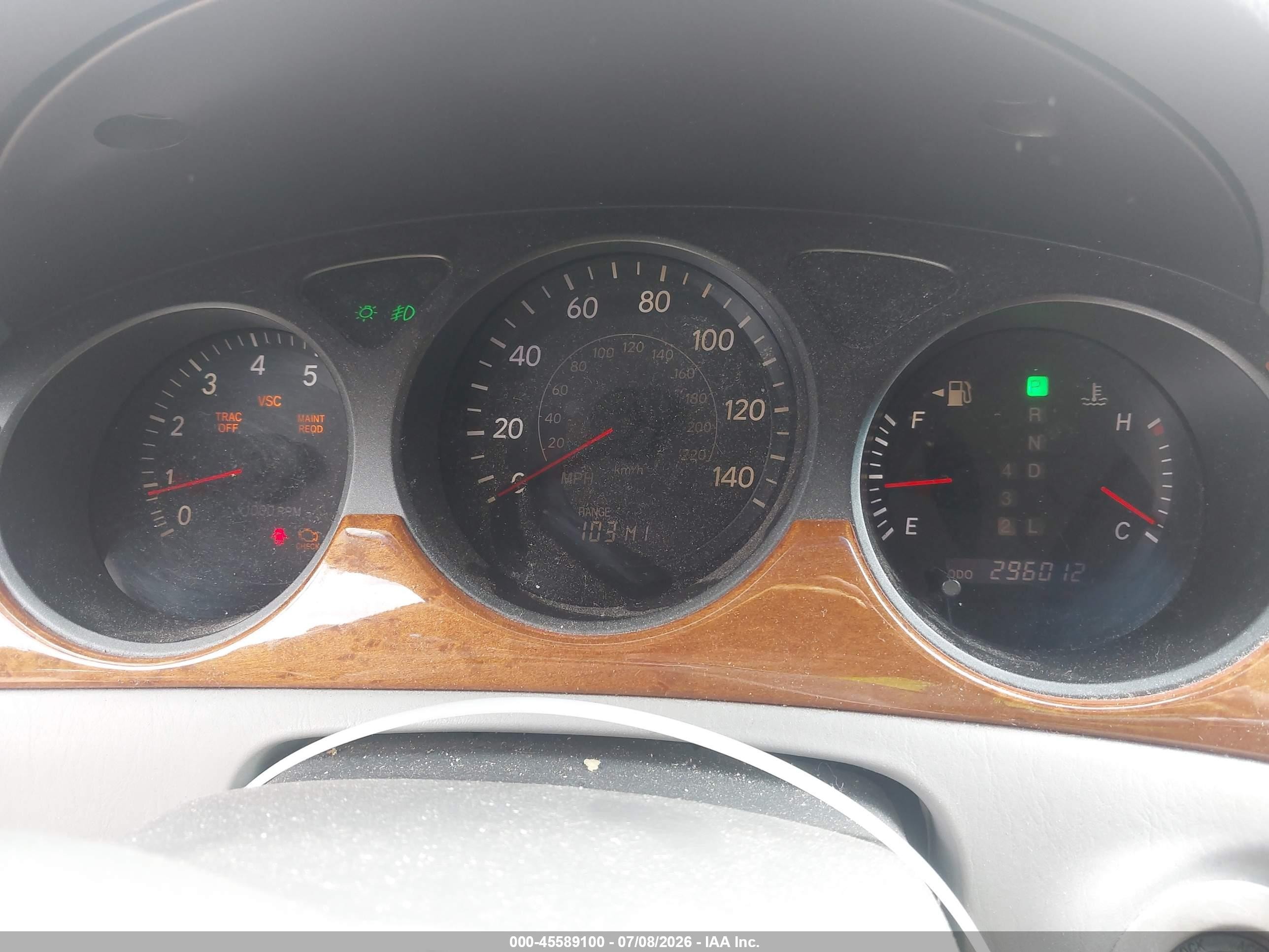 2005 Lexus Es 330   Beige vin: JTHBA30G155101898