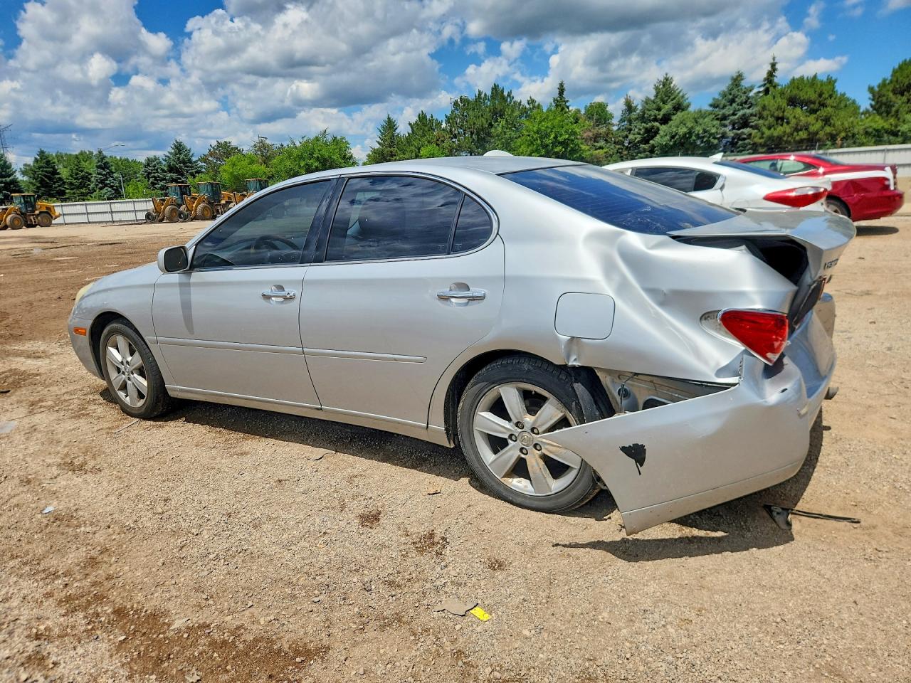 2005 Lexus Es 330 Silver vin: JTHBA30G155111055