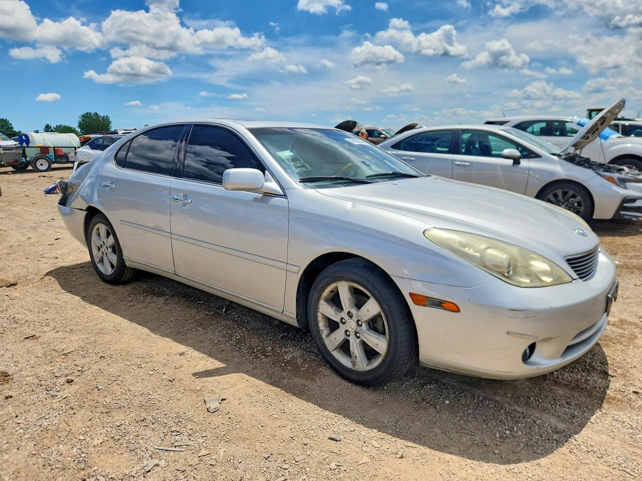 2005 Lexus Es 330 Silver vin: JTHBA30G155111055