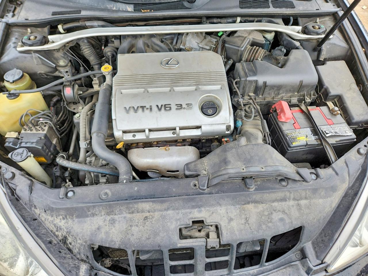 2005 Lexus Es 330 Черный vin: JTHBA30G155117762