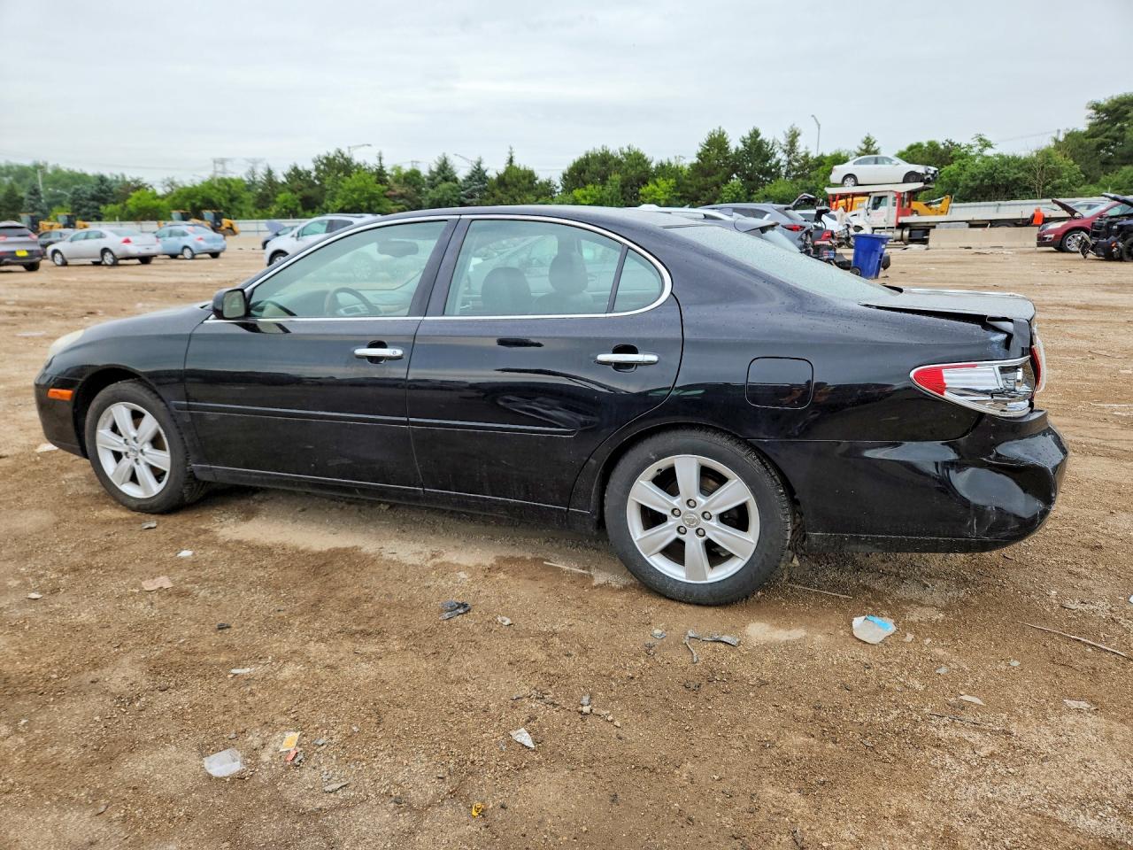 2005 Lexus Es 330 Черный vin: JTHBA30G155117762