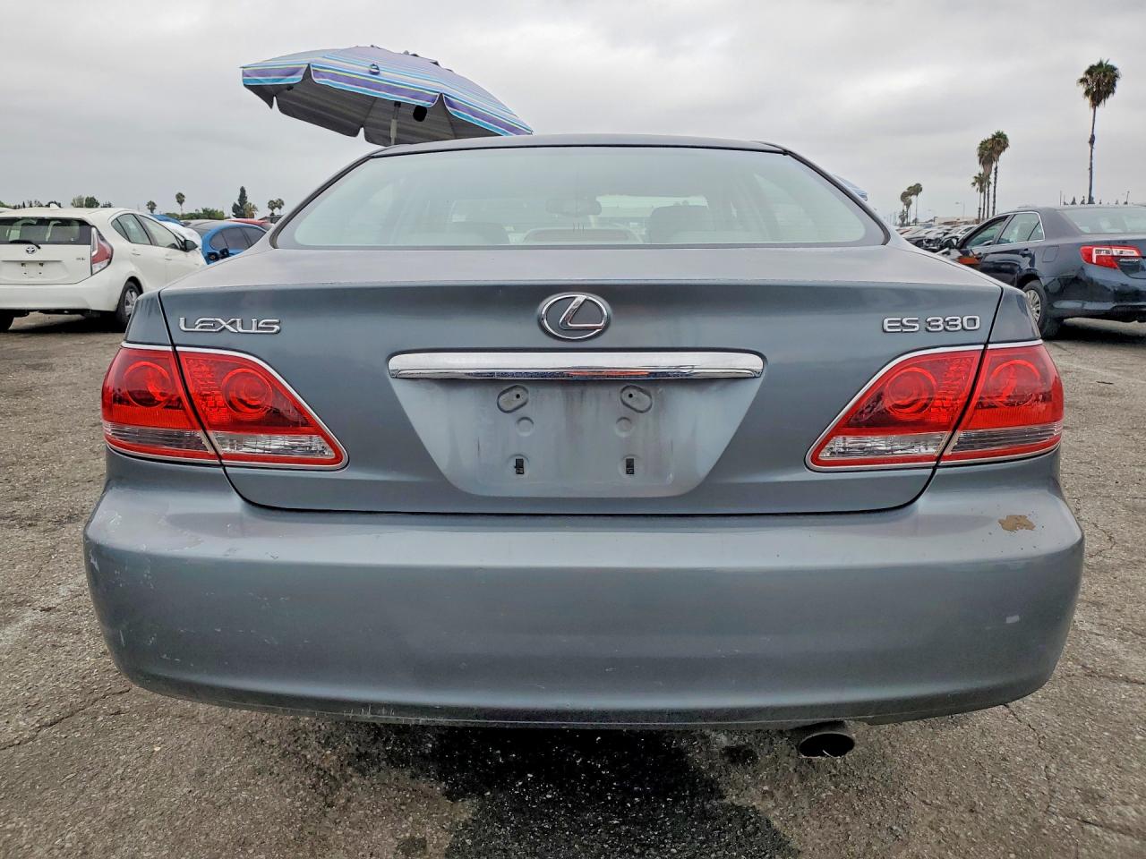 2005 Lexus Es 330 Синий vin: JTHBA30G155123674
