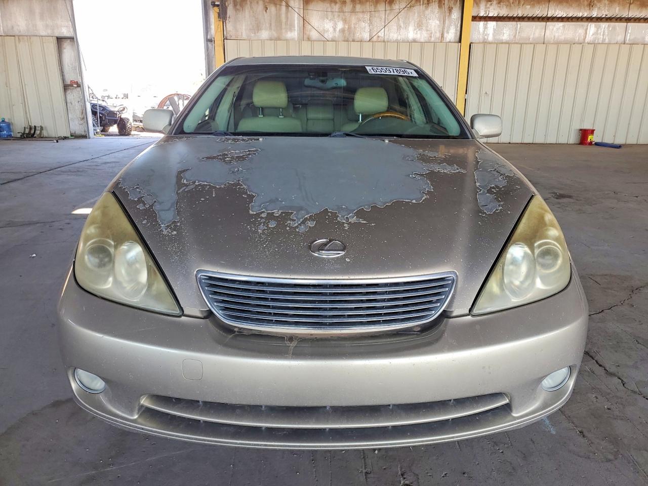 2005 Lexus Es 330 Gold vin: JTHBA30G155127949