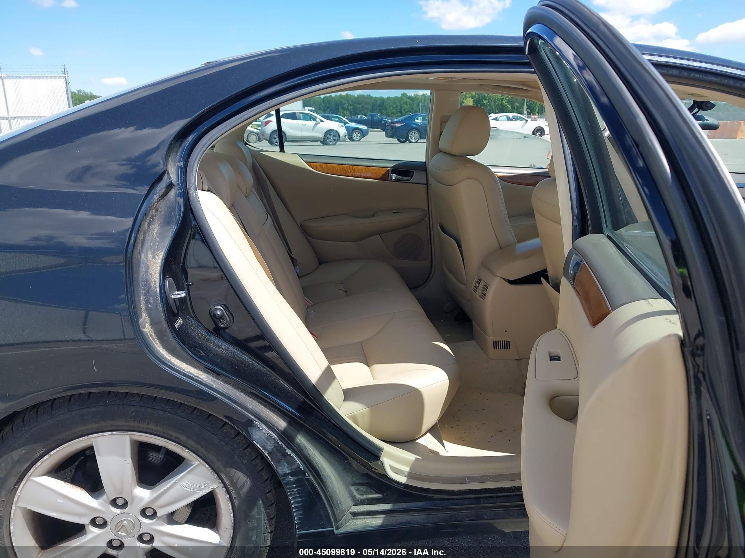 2005 Lexus Es 330 Черный vin: JTHBA30G155141334