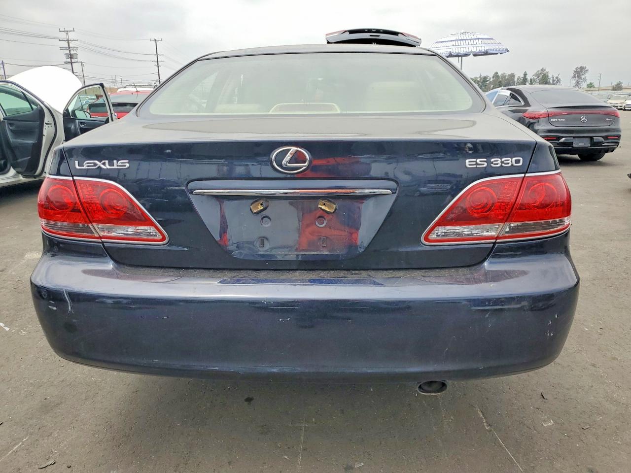 2006 Lexus Es 330 Blue vin: JTHBA30G165145966
