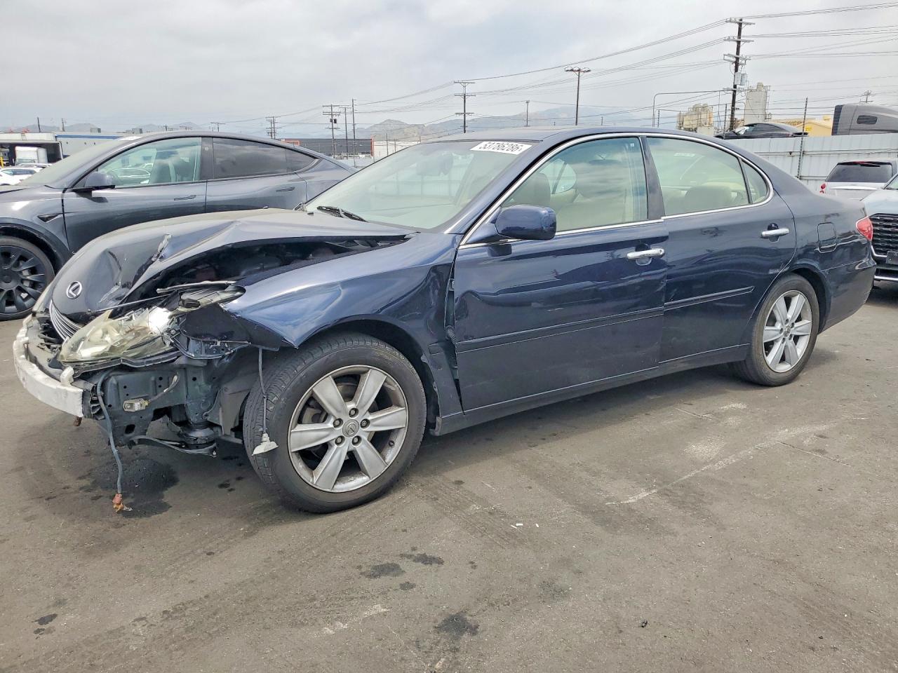2006 Lexus Es 330 Blue vin: JTHBA30G165145966