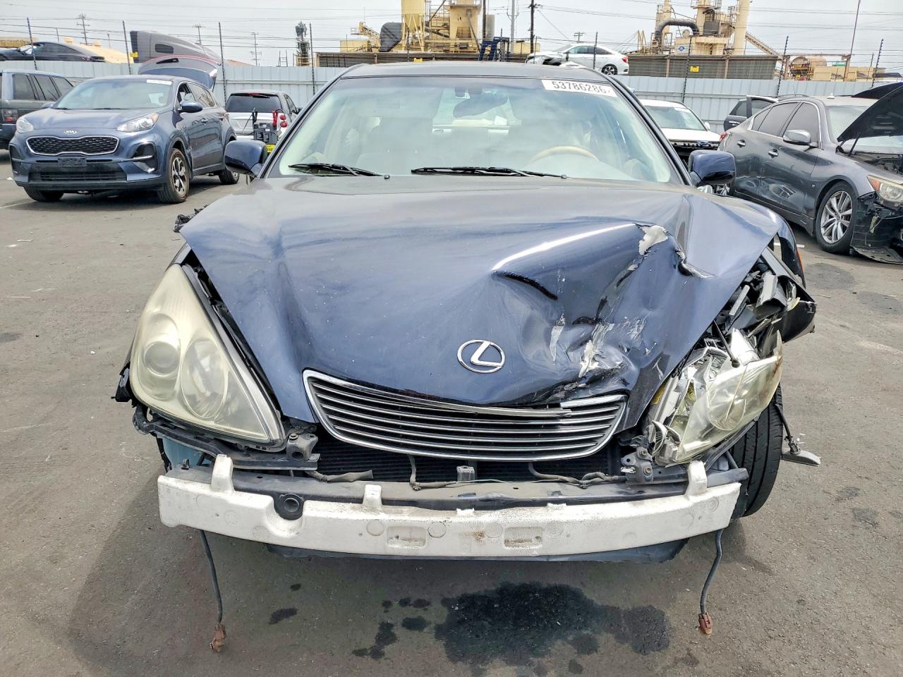 2006 Lexus Es 330 Blue vin: JTHBA30G165145966