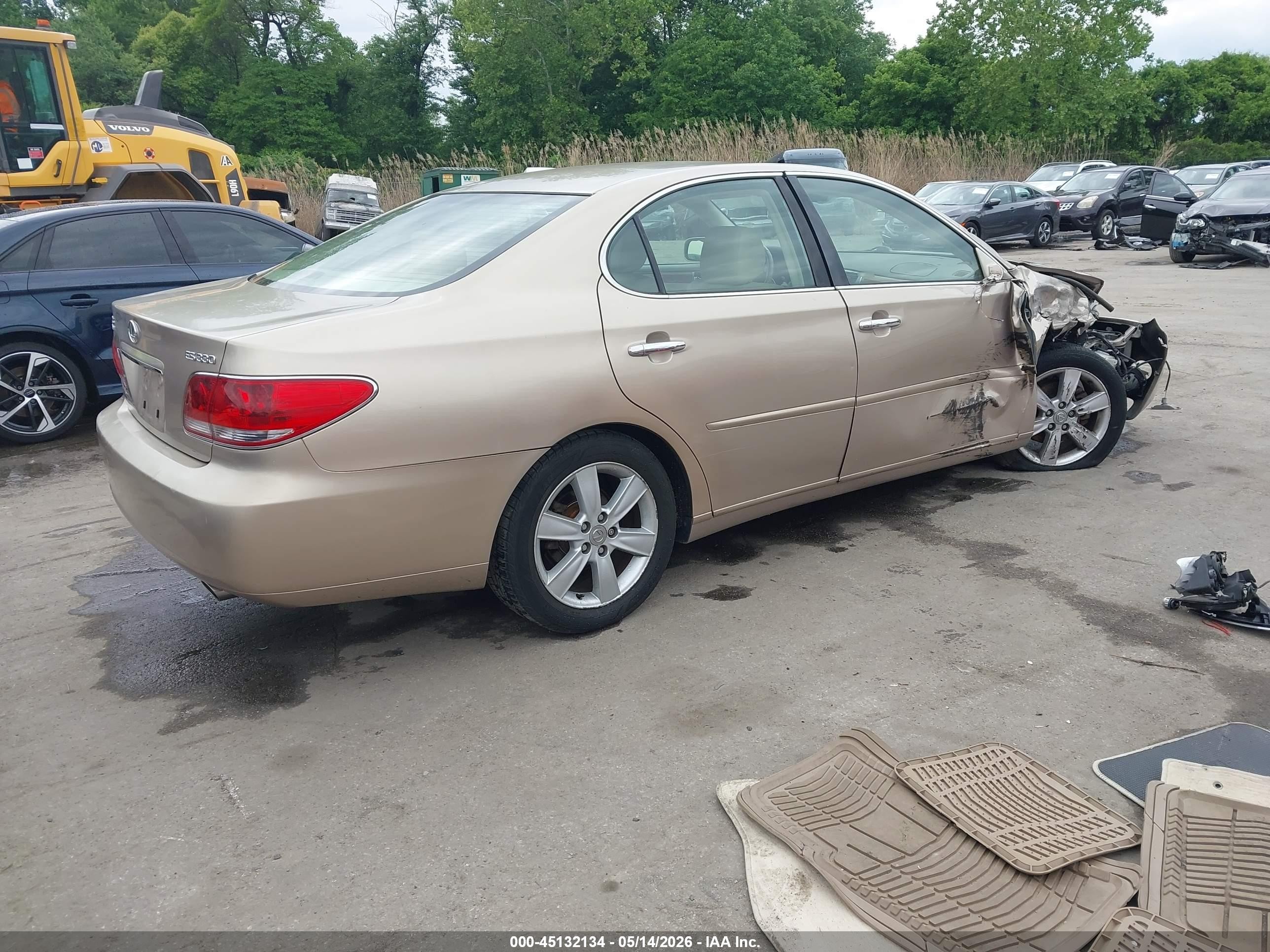 2006 Lexus Es 330   Gold vin: JTHBA30G165158684