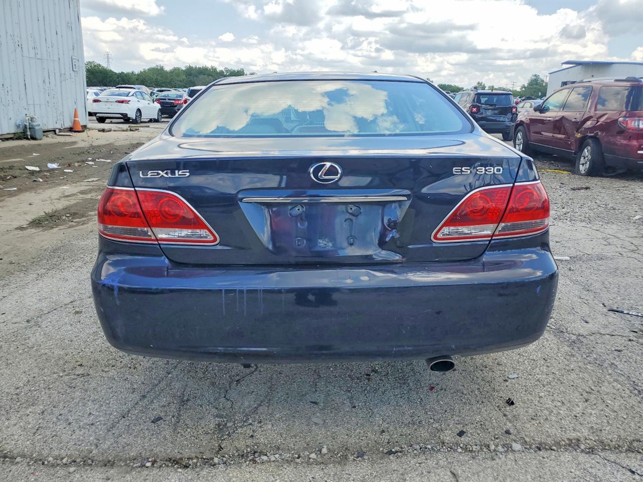 2006 Lexus Es 330 Blue vin: JTHBA30G165166851