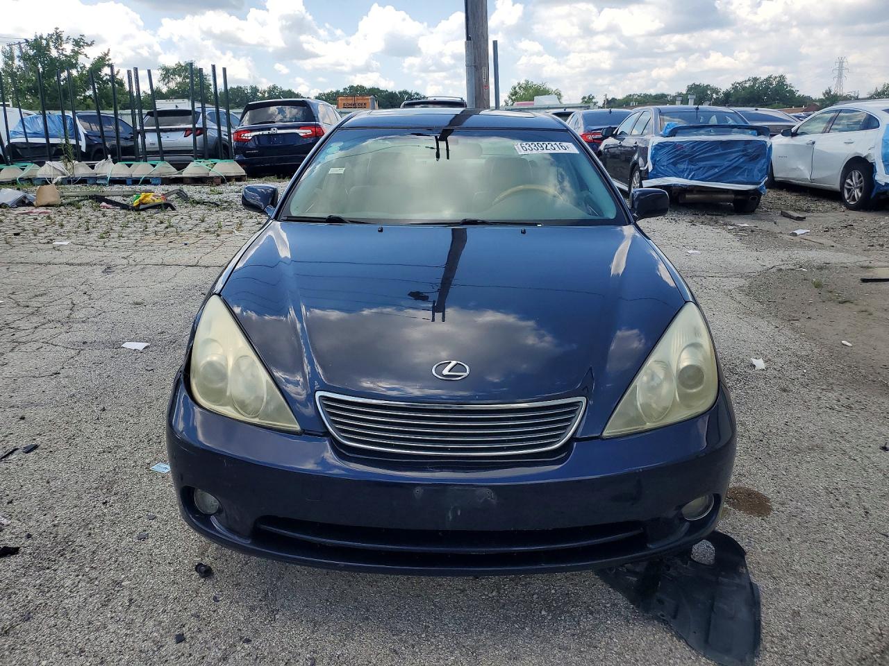 2006 Lexus Es 330 Blue vin: JTHBA30G165166851