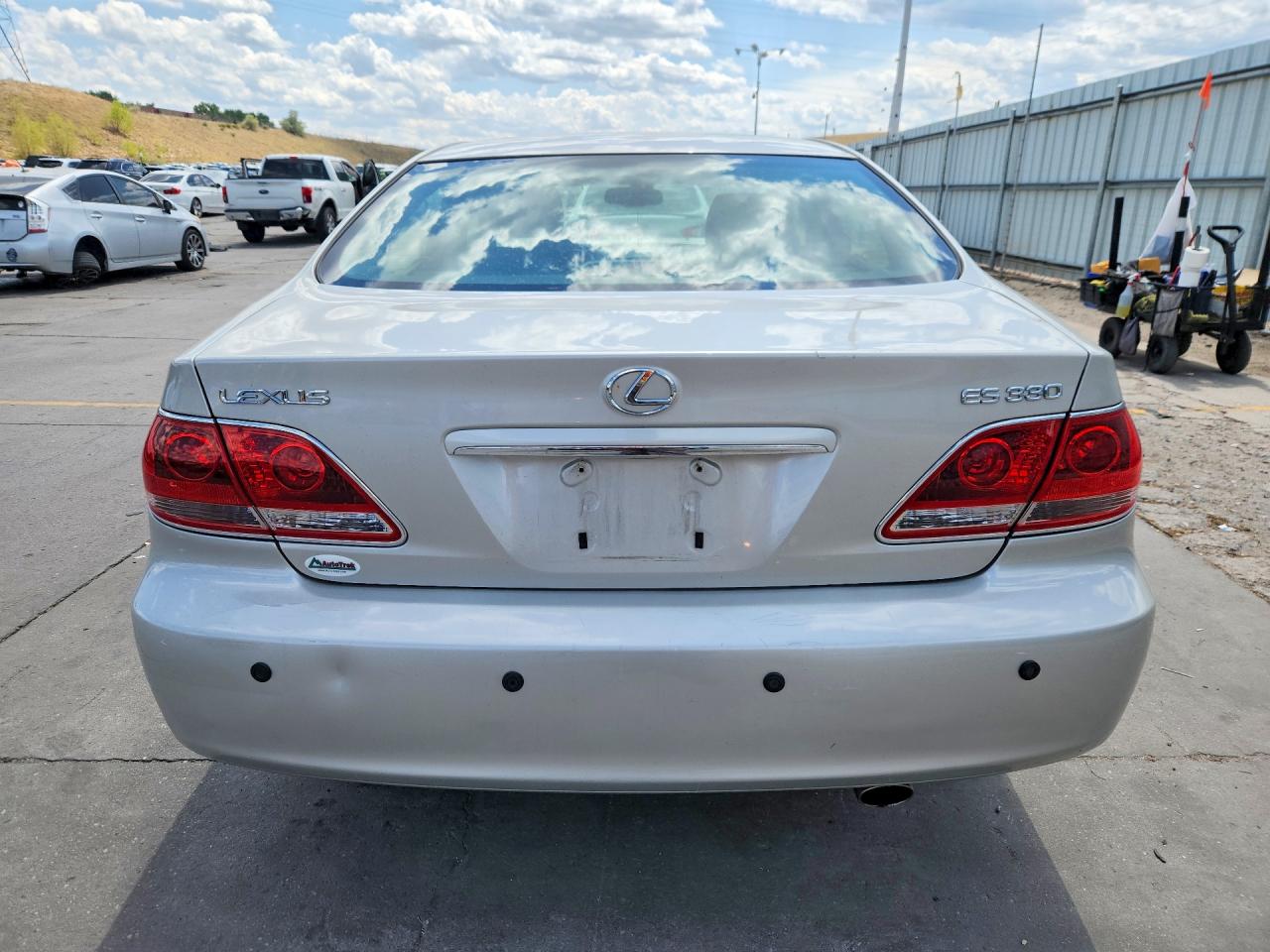 2006 Lexus Es 330 Silver vin: JTHBA30G165168258