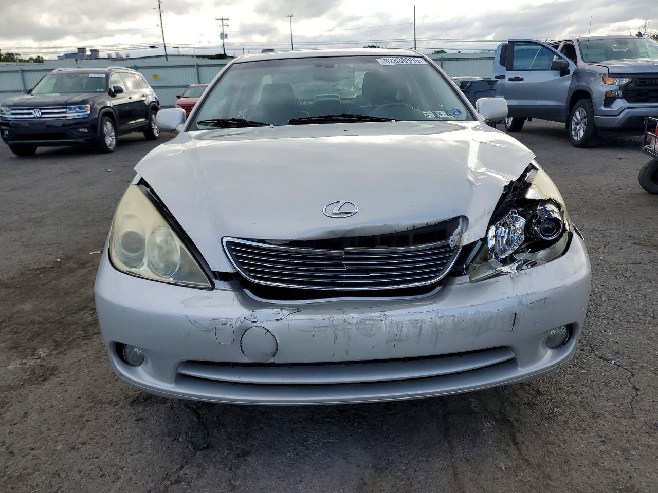 2006 Lexus Es 330 Silver vin: JTHBA30G165173900