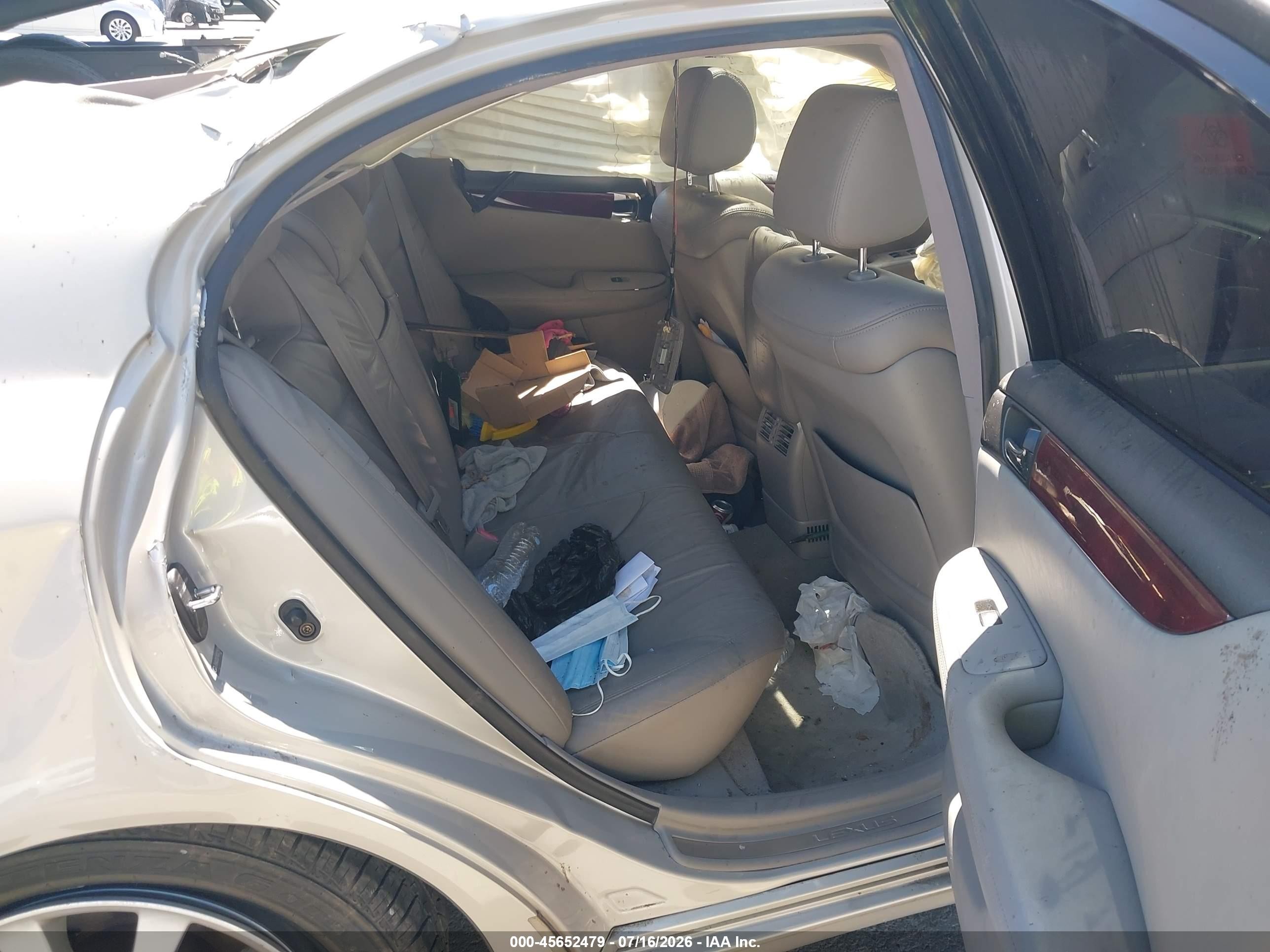 2004 Lexus Es 330   Gray vin: JTHBA30G240022509