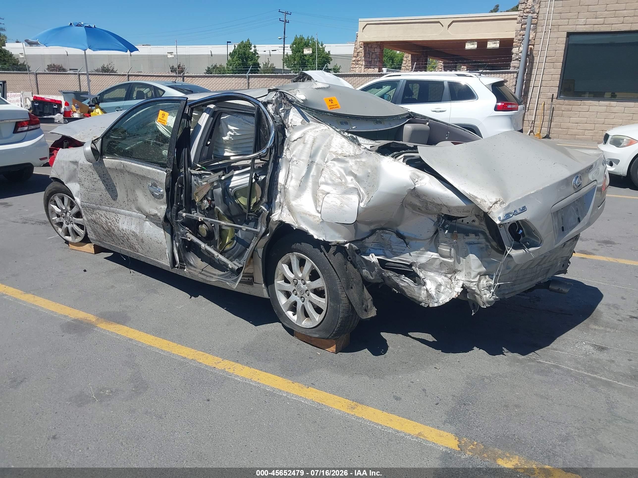 2004 Lexus Es 330   Gray vin: JTHBA30G240022509
