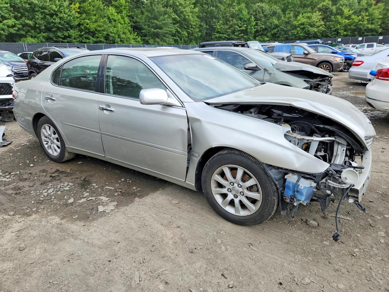 2004 Lexus Es 330 Silver vin: JTHBA30G245001095
