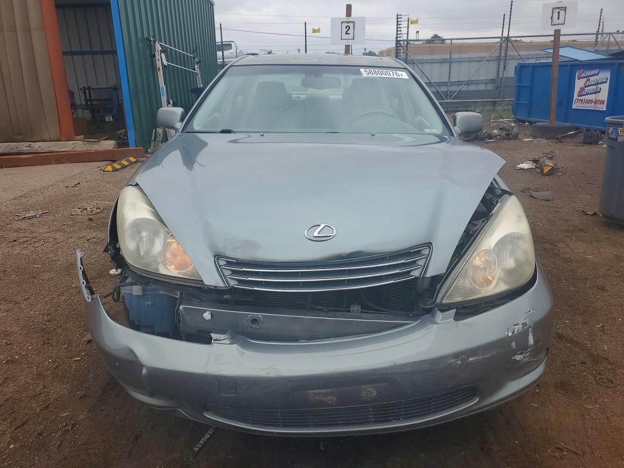 2004 Lexus Es 330 Green vin: JTHBA30G245030354