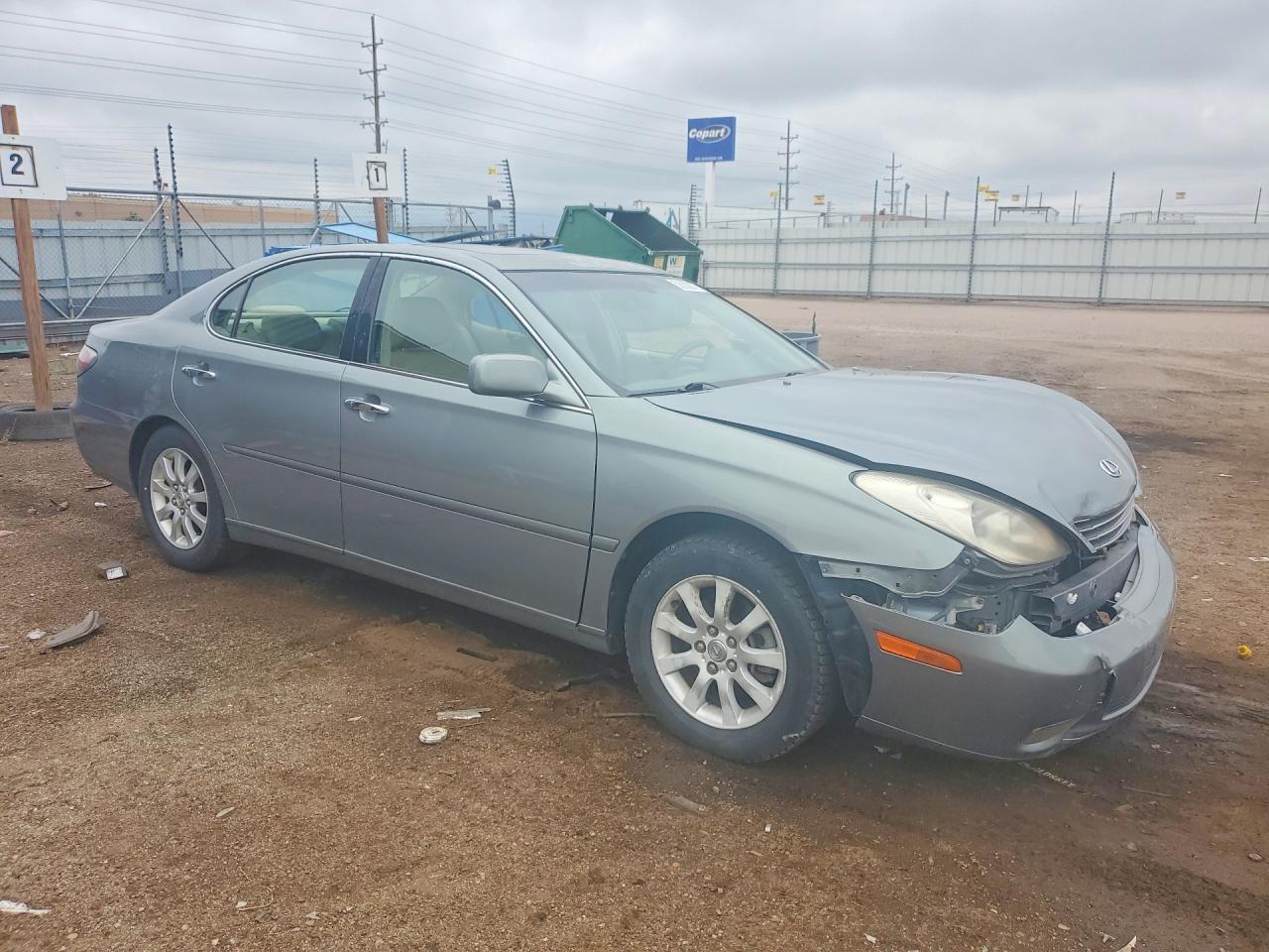 2004 Lexus Es 330 Green vin: JTHBA30G245030354