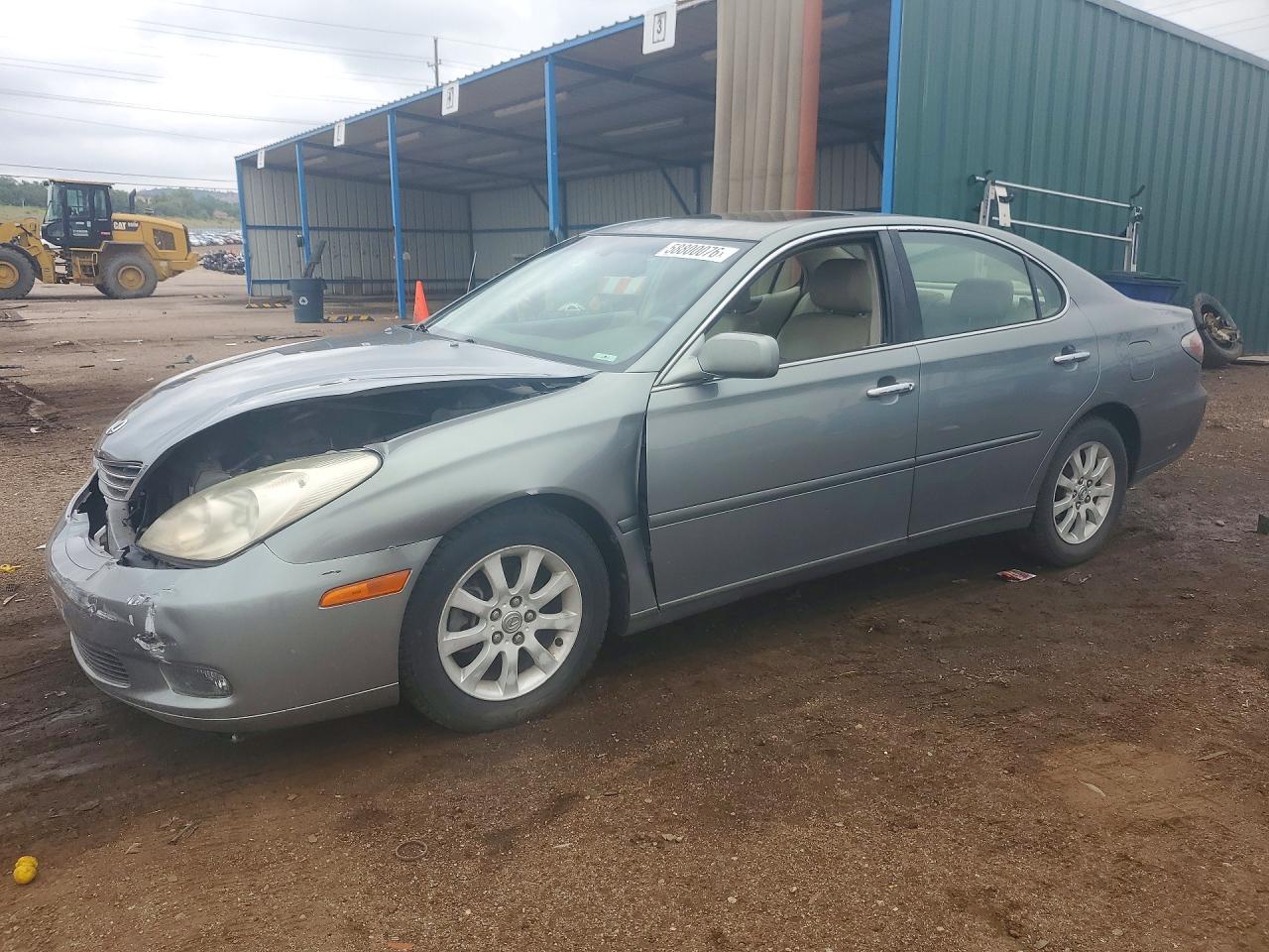 2004 Lexus Es 330 Green vin: JTHBA30G245030354