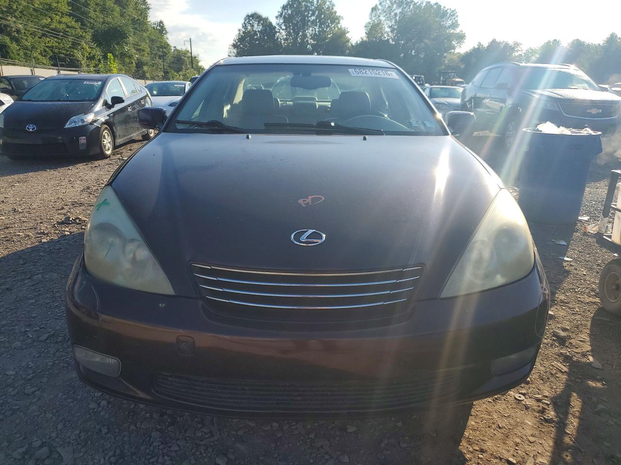 2004 Lexus Es 330 Maroon vin: JTHBA30G245032735