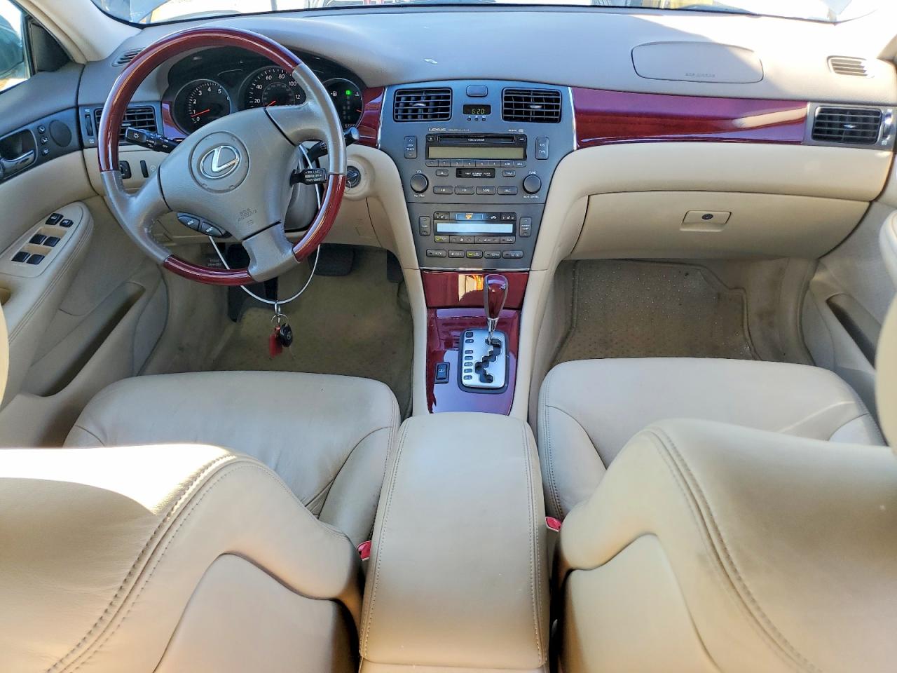 2004 Lexus Es 330 Base Gray vin: JTHBA30G245047509