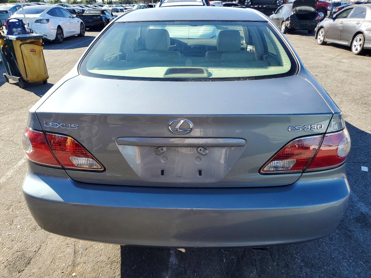 2004 Lexus Es 330 Base Gray vin: JTHBA30G245047509