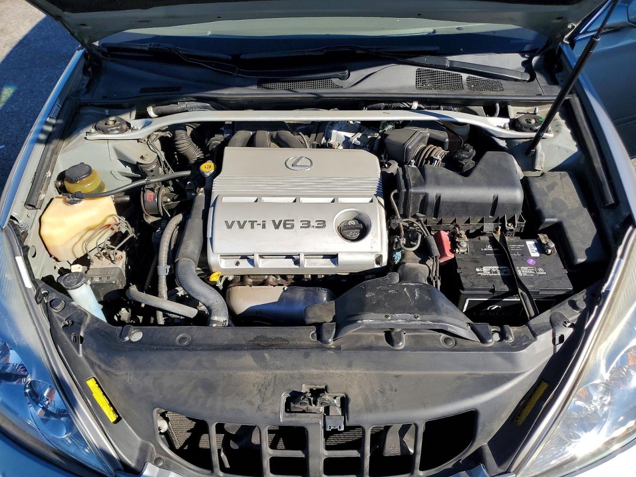 2004 Lexus Es 330 Base Gray vin: JTHBA30G245047509