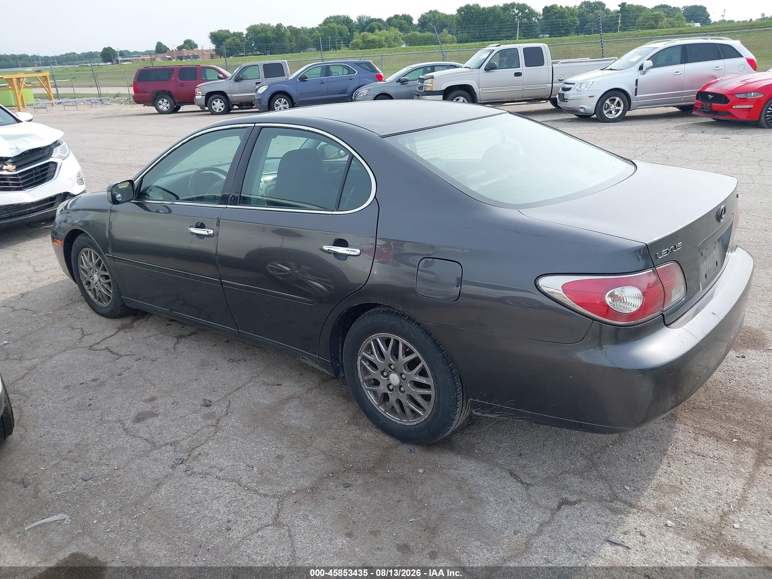 2004 Lexus Es 330   Gray vin: JTHBA30G245048157