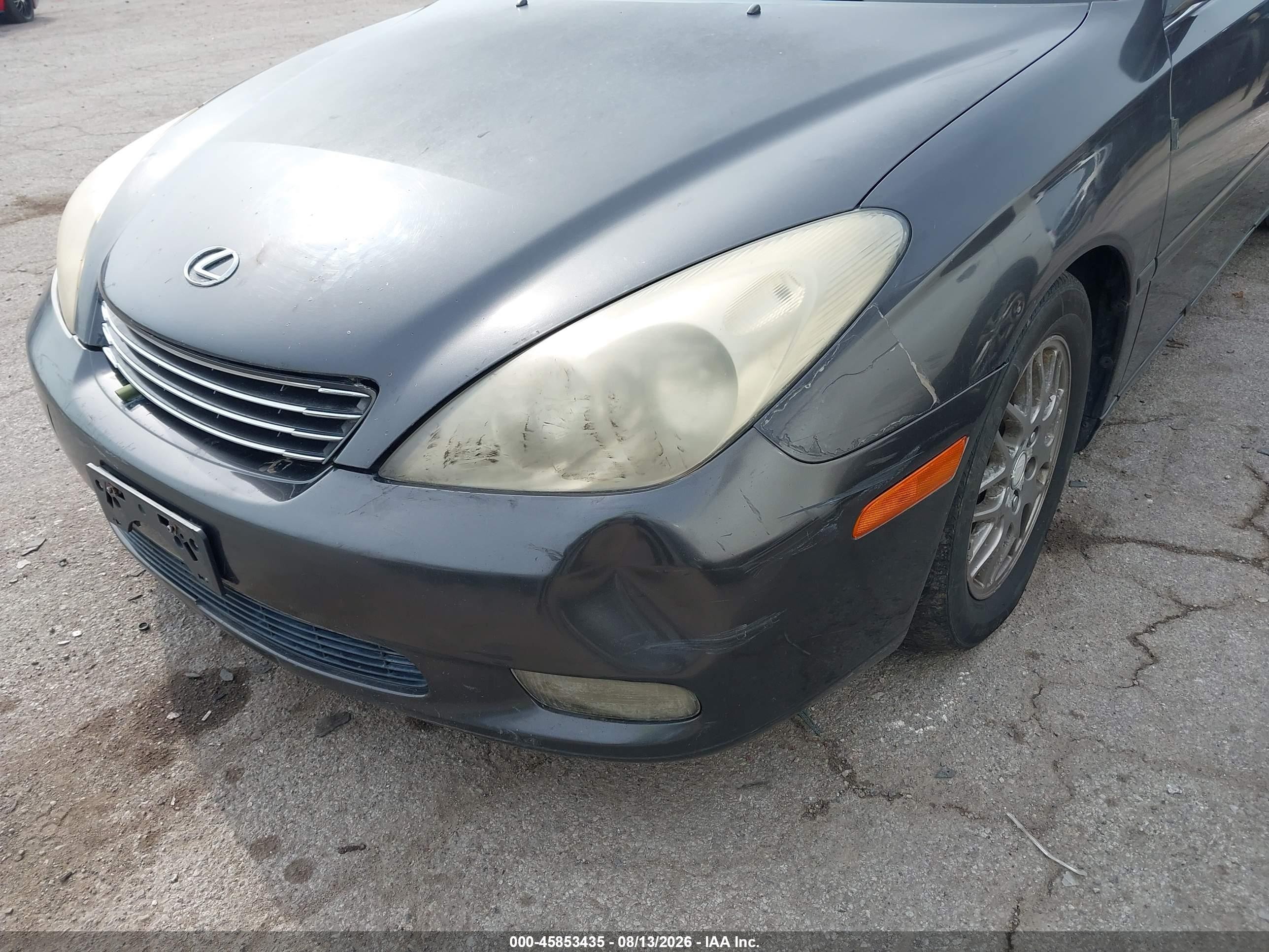 2004 Lexus Es 330   Gray vin: JTHBA30G245048157