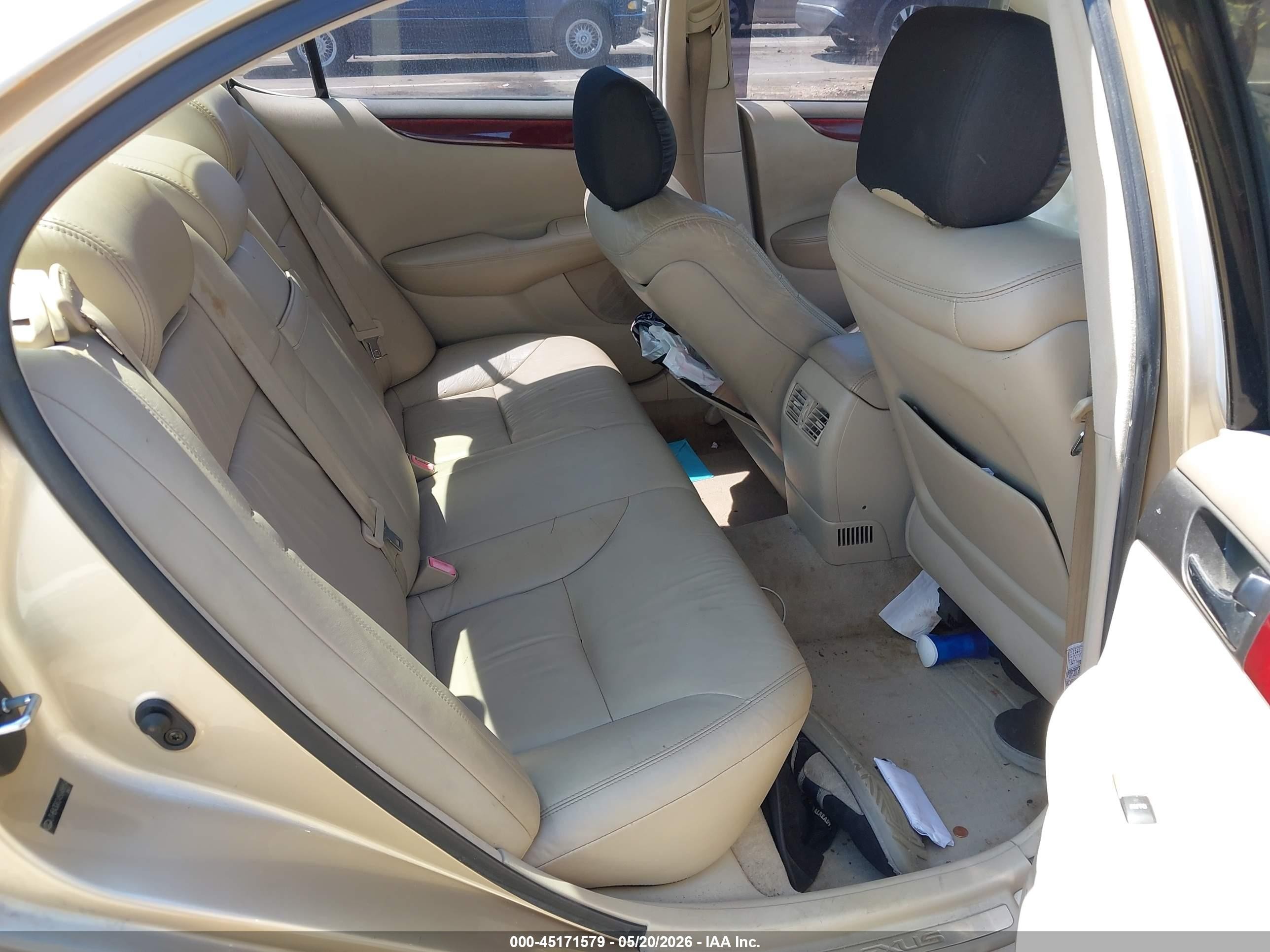 2004 Lexus Es 330   Золотой vin: JTHBA30G245048854
