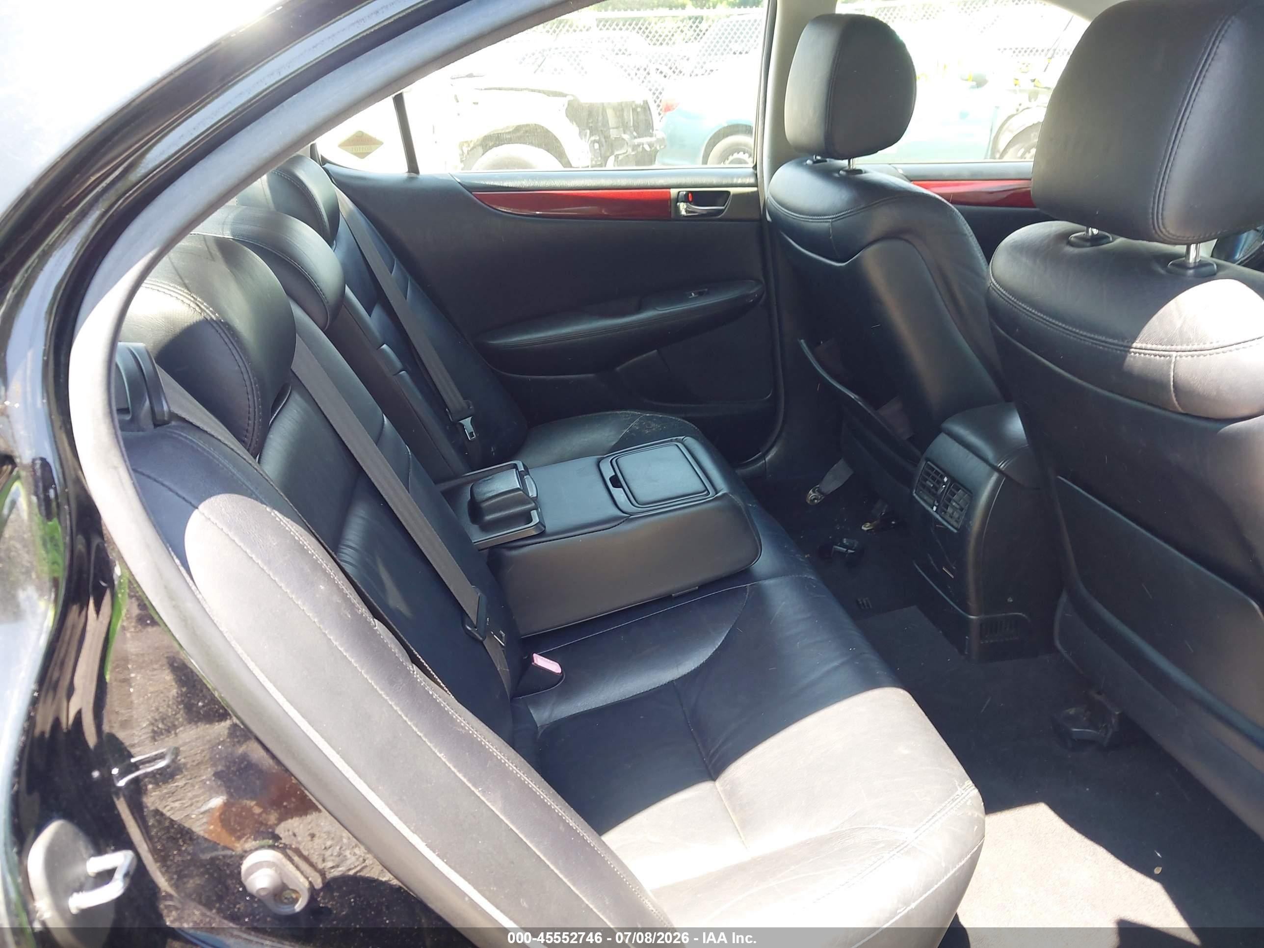 2004 Lexus Es 330   Black vin: JTHBA30G245055299