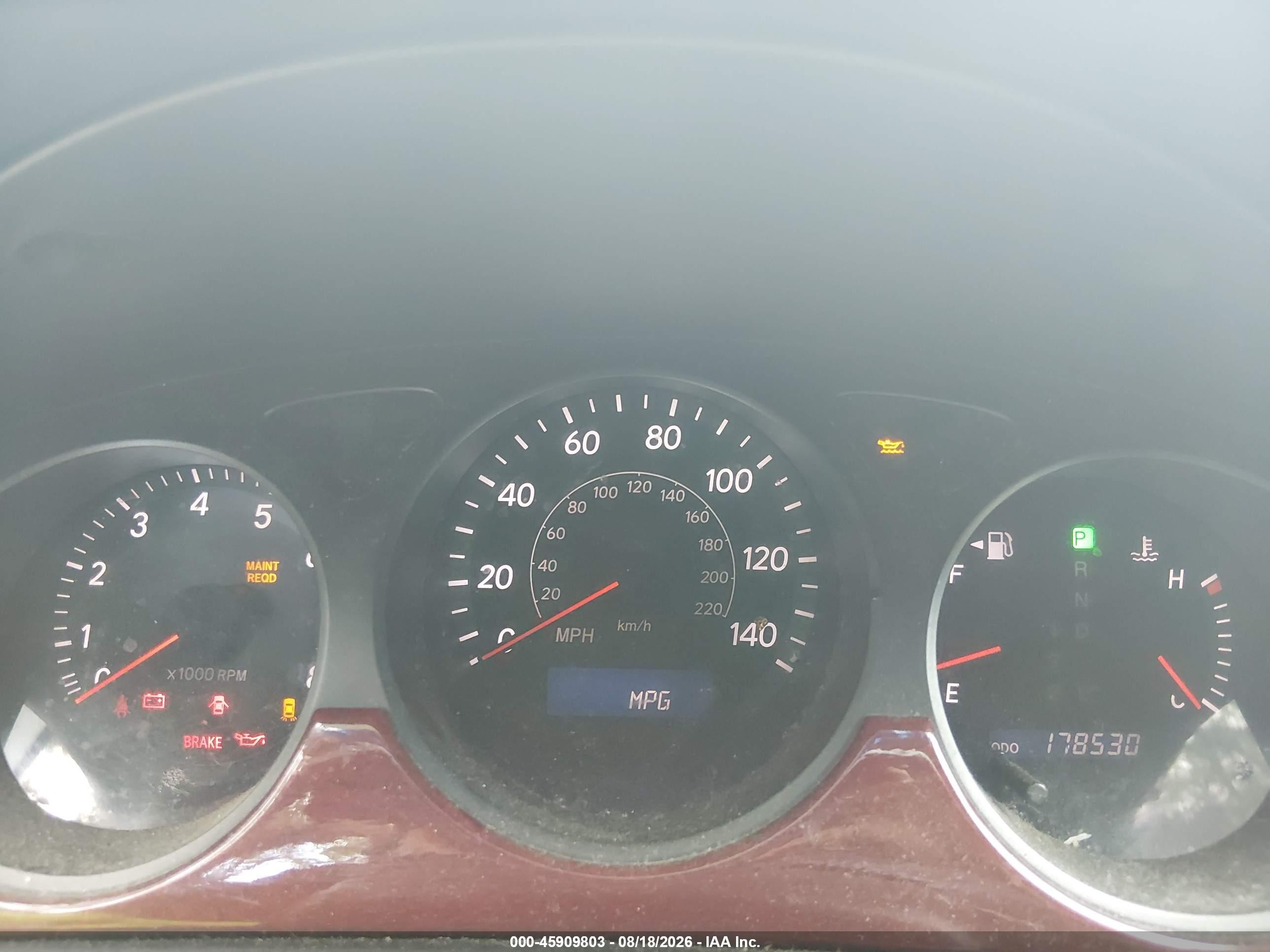 2005 Lexus Es 330   Beige vin: JTHBA30G255056017