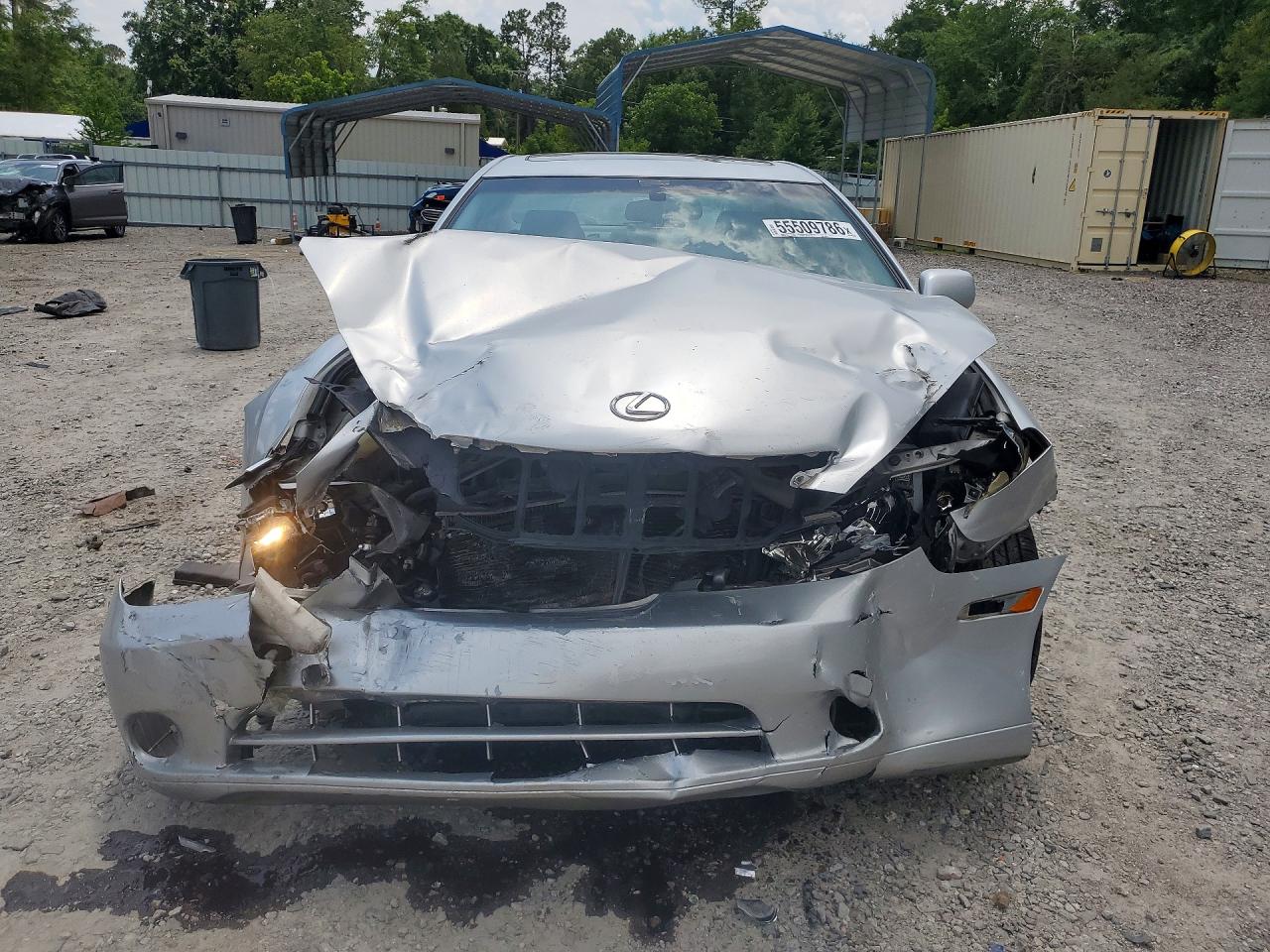 2005 Lexus Es 330 Silver vin: JTHBA30G255059113