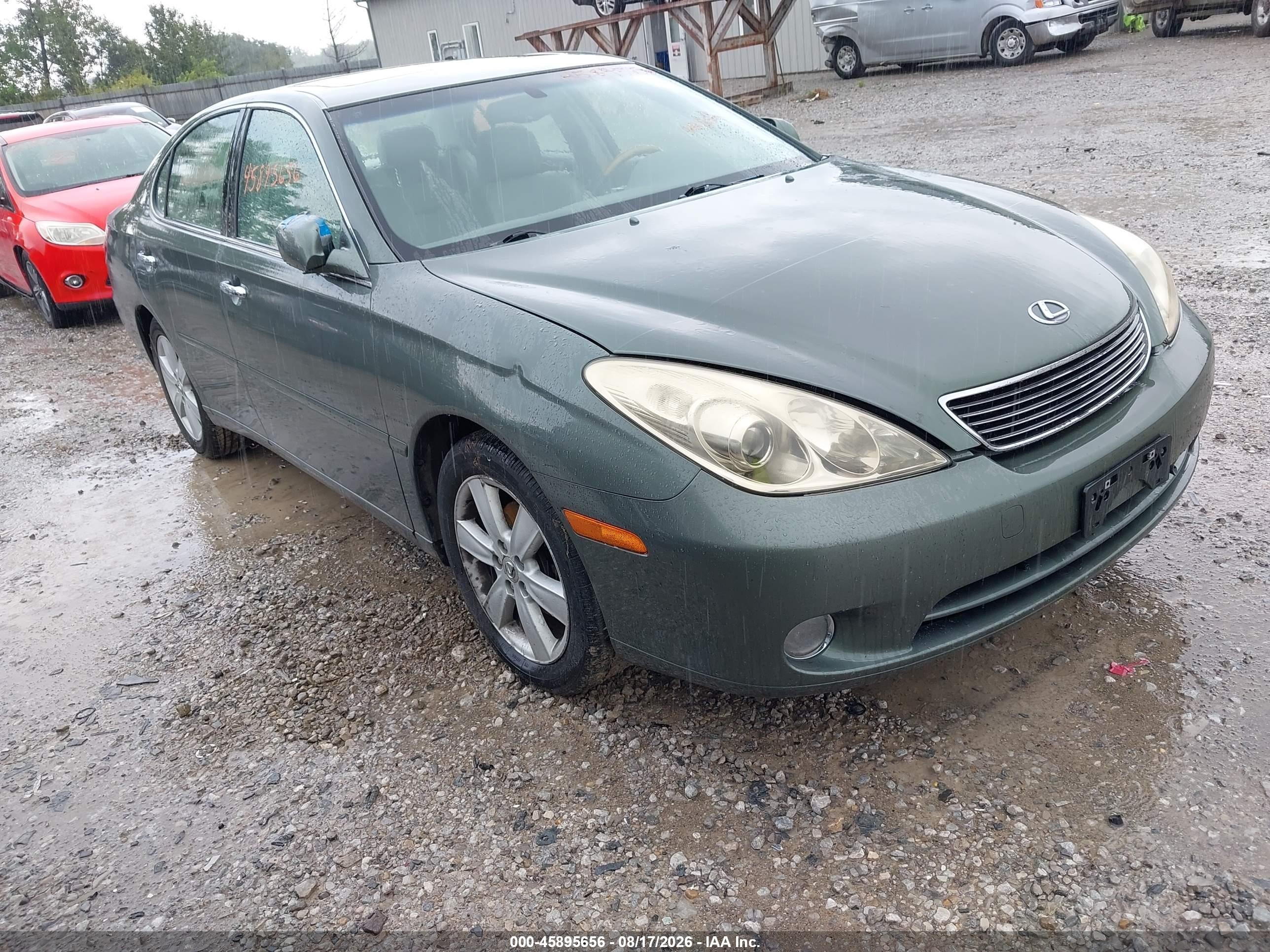 2005 Lexus Es 330   Green vin: JTHBA30G255077739