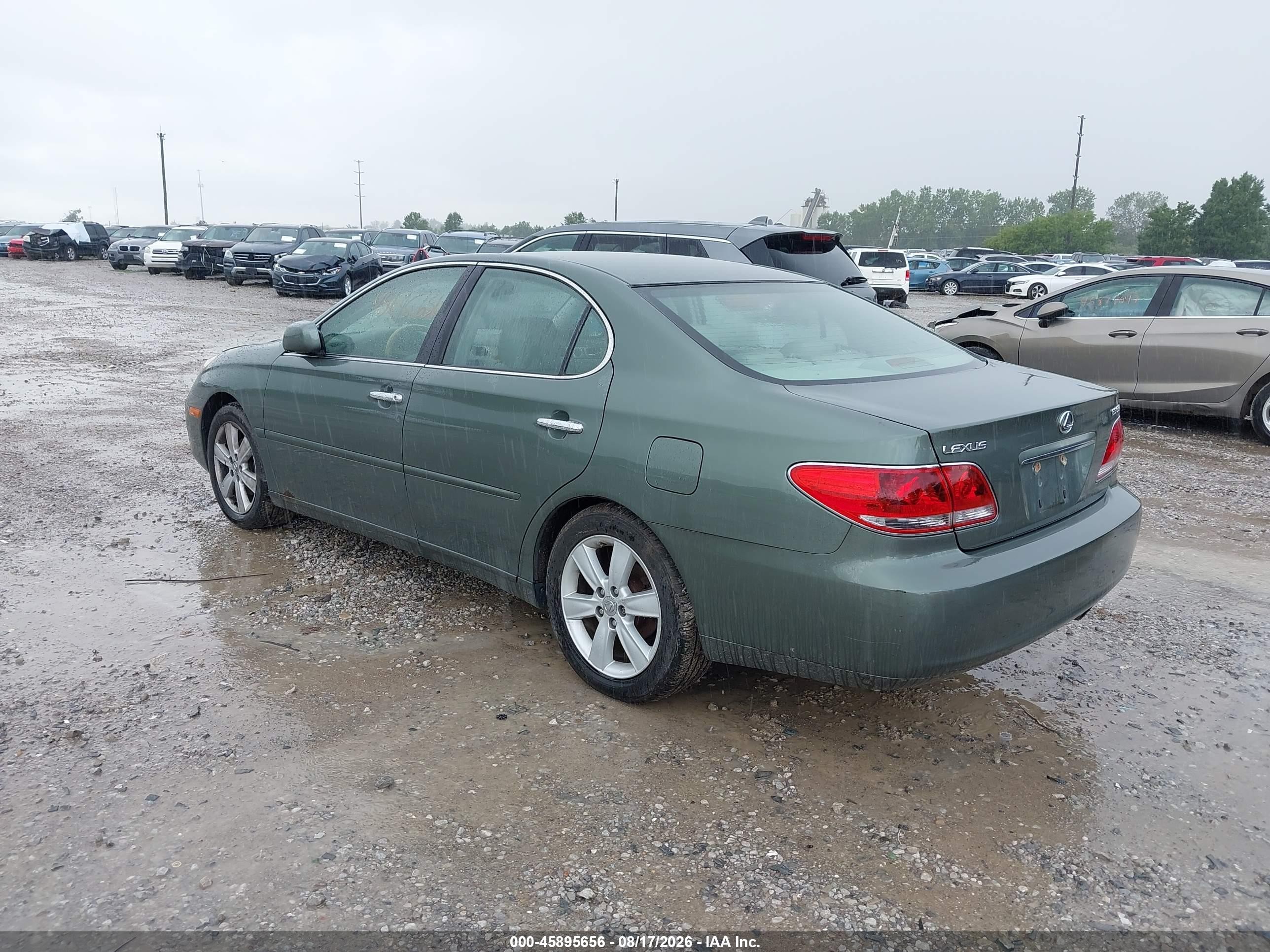 2005 Lexus Es 330   Green vin: JTHBA30G255077739