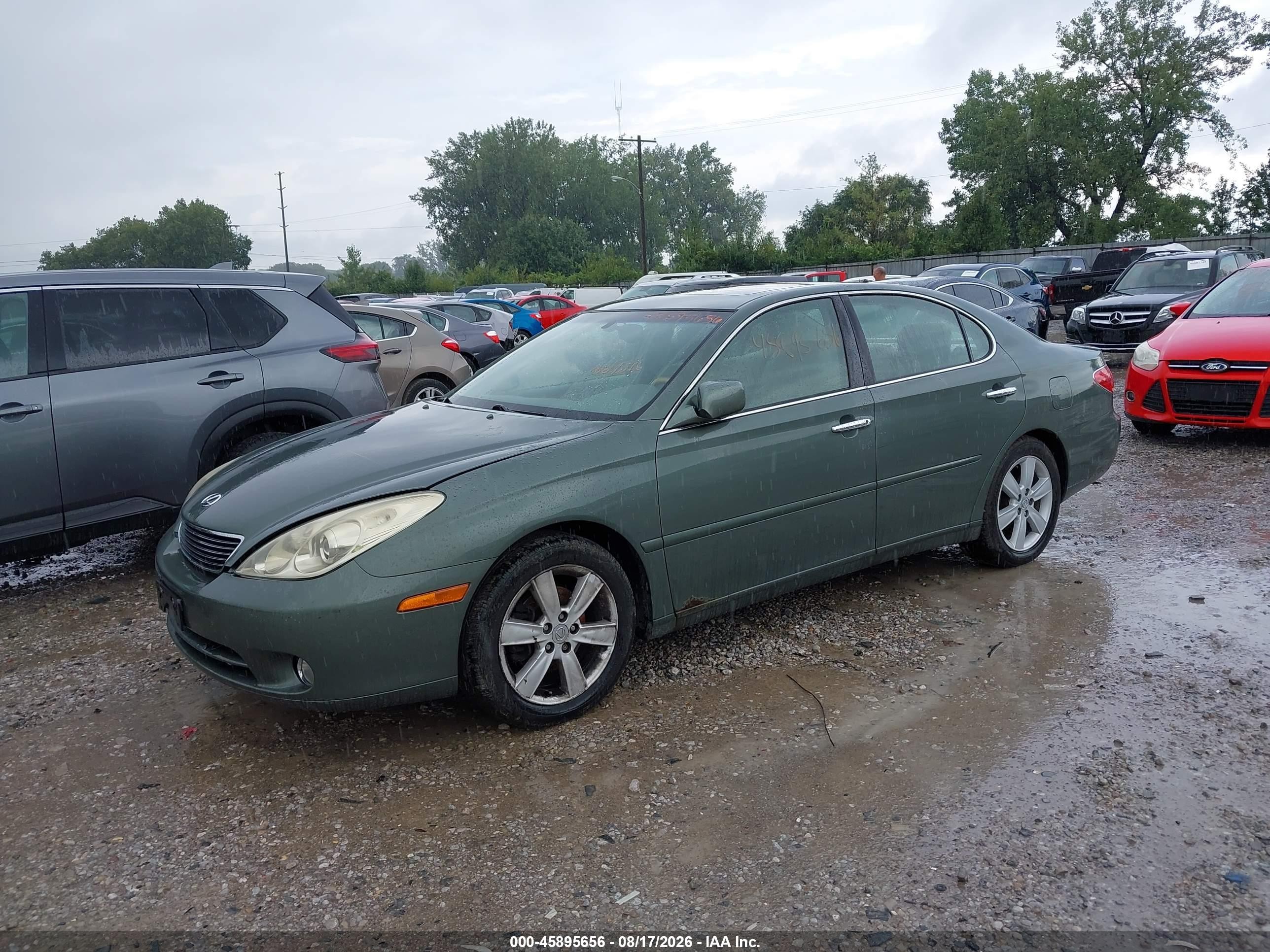 2005 Lexus Es 330   Green vin: JTHBA30G255077739