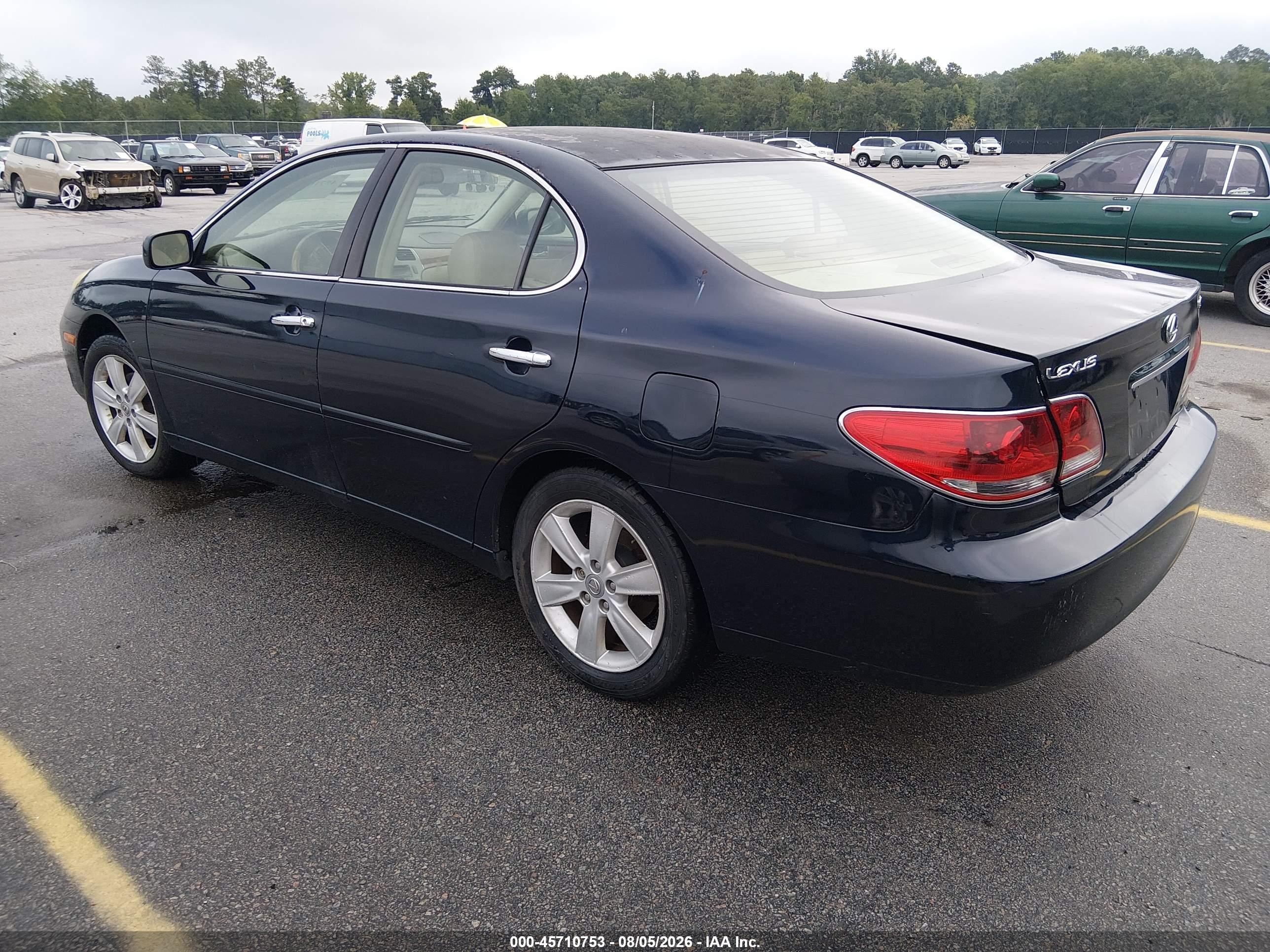 2005 Lexus Es 330   Dark Blue vin: JTHBA30G255106902