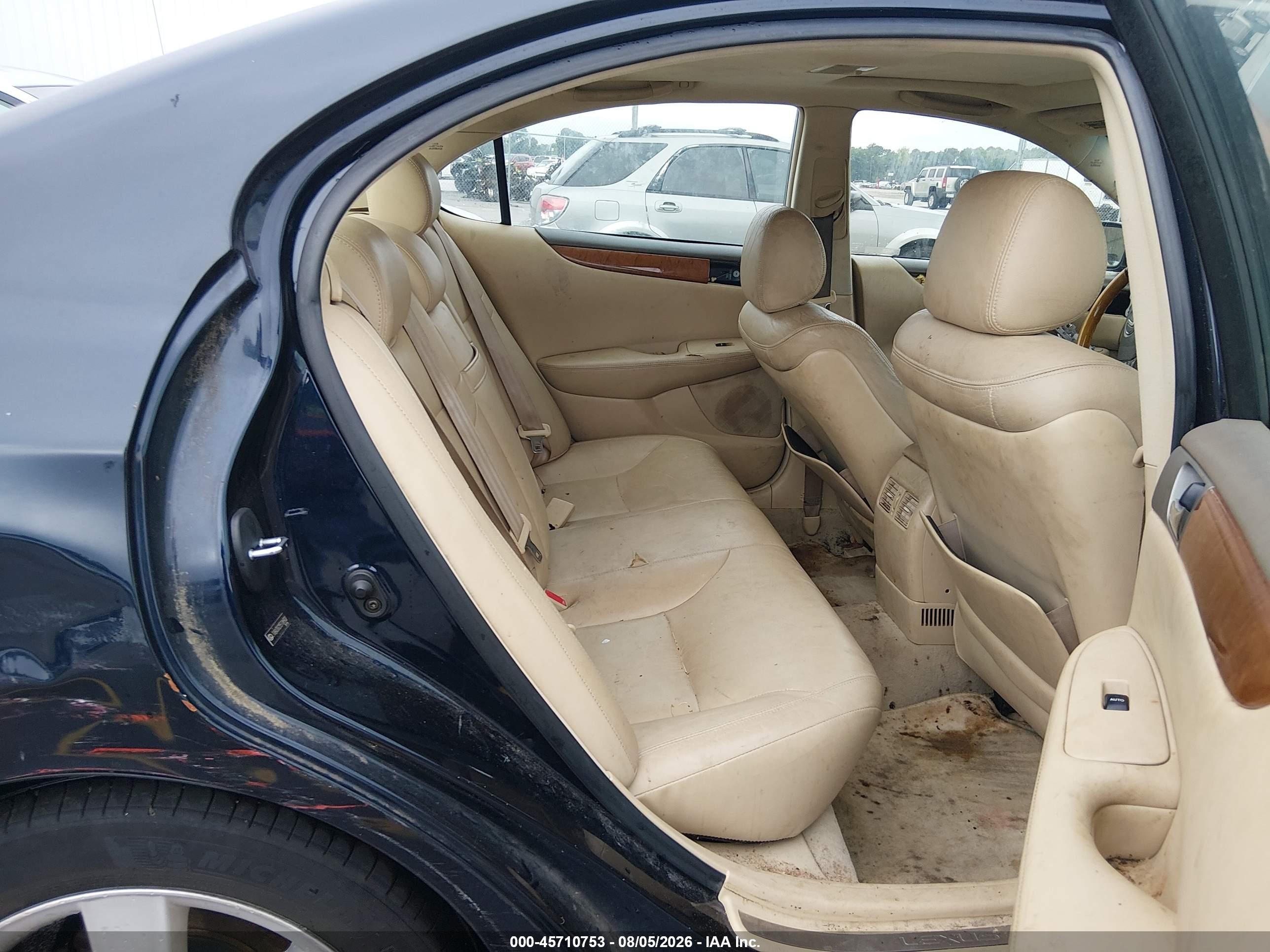 2005 Lexus Es 330   Dark Blue vin: JTHBA30G255106902