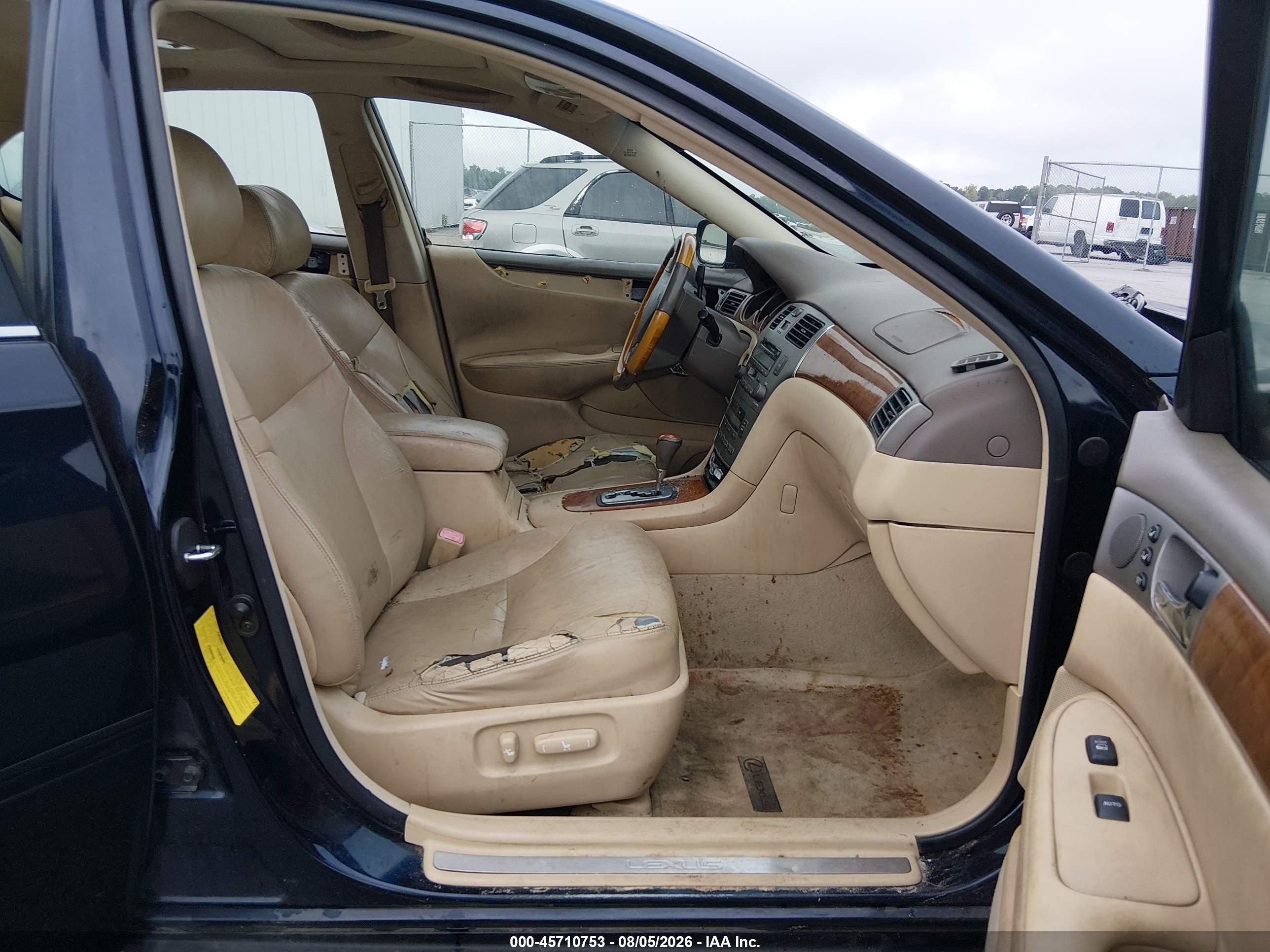 2005 Lexus Es 330   Dark Blue vin: JTHBA30G255106902