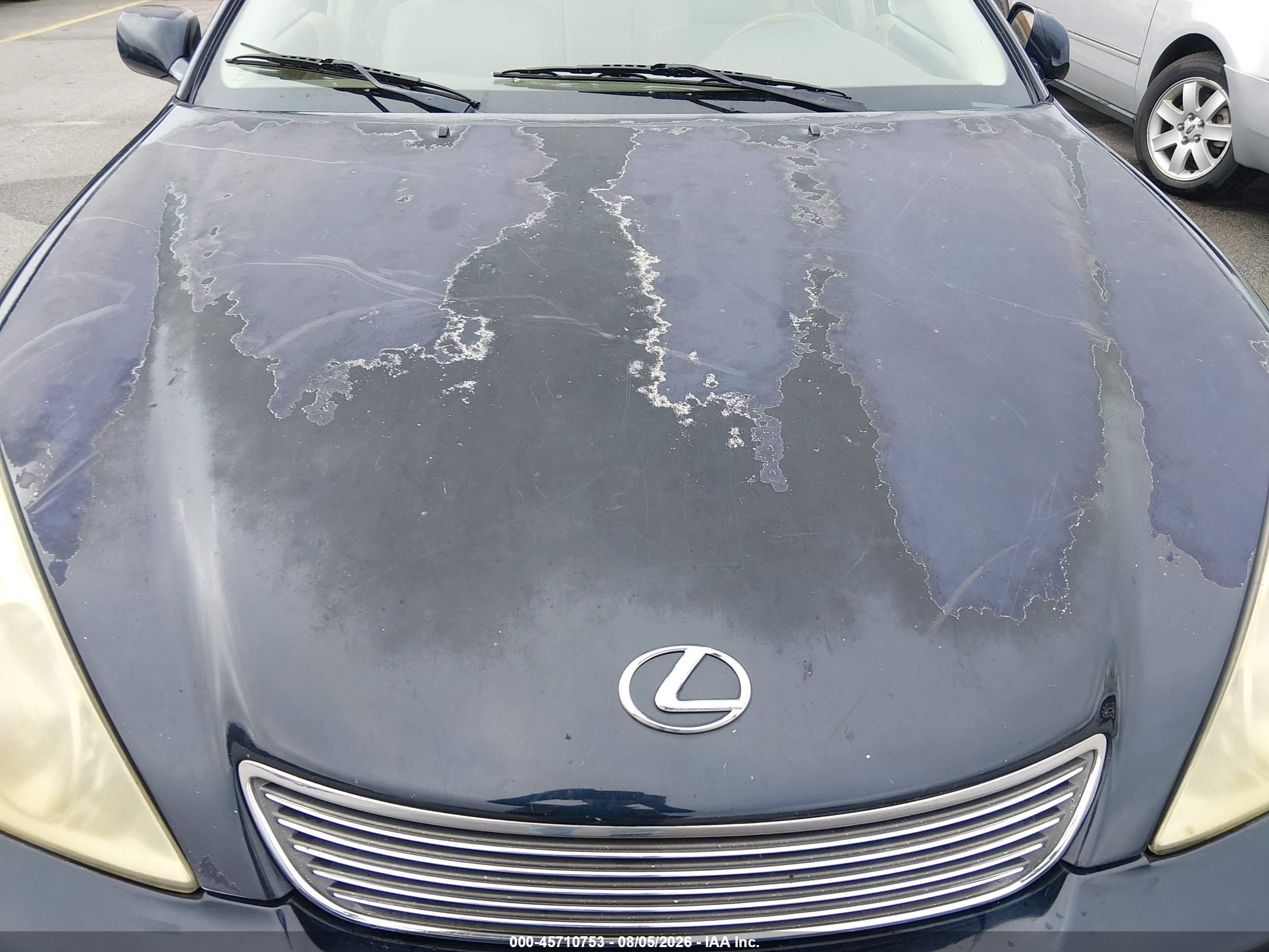 2005 Lexus Es 330   Dark Blue vin: JTHBA30G255106902