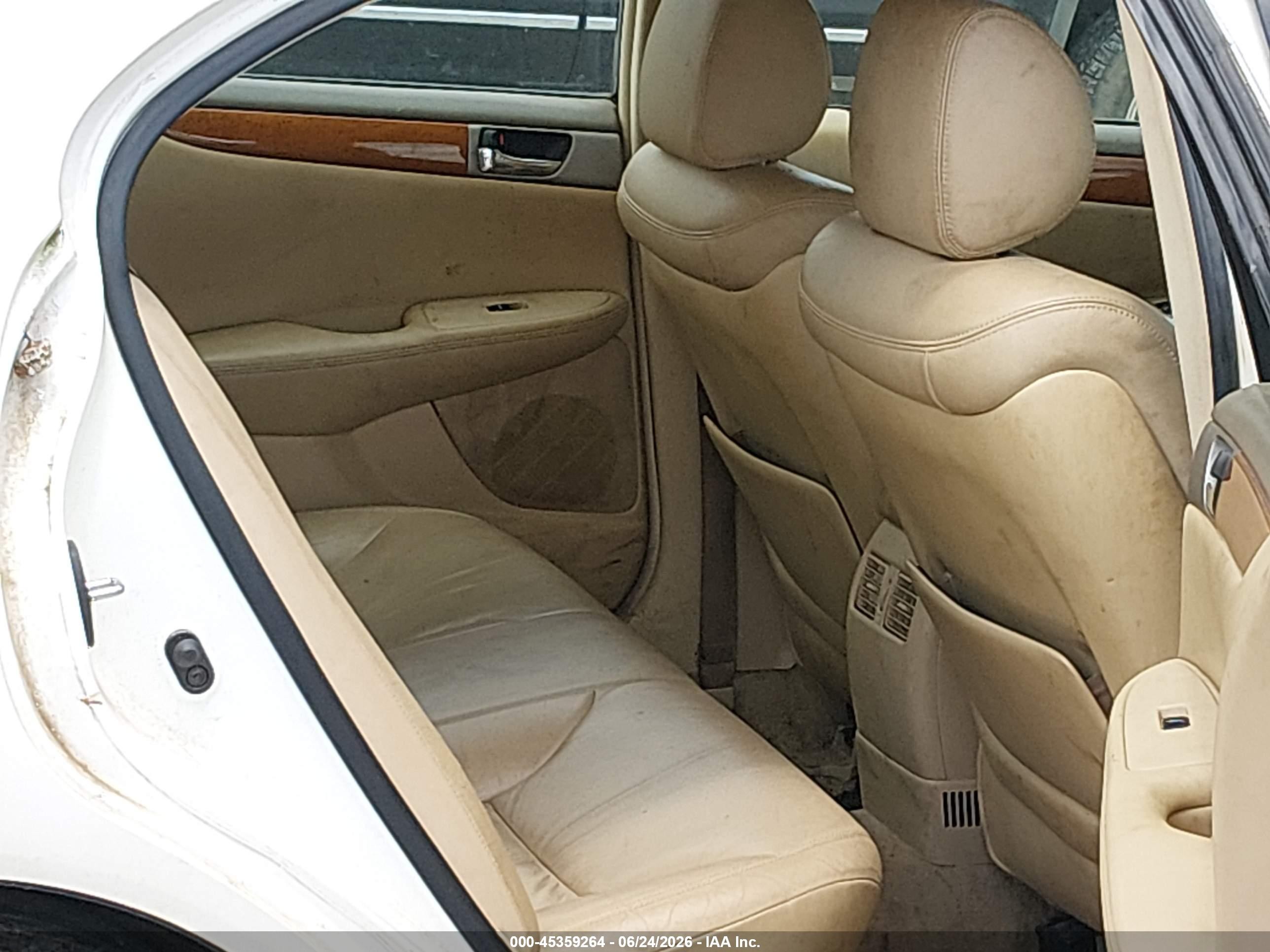 2005 Lexus Es 330   White vin: JTHBA30G255120170
