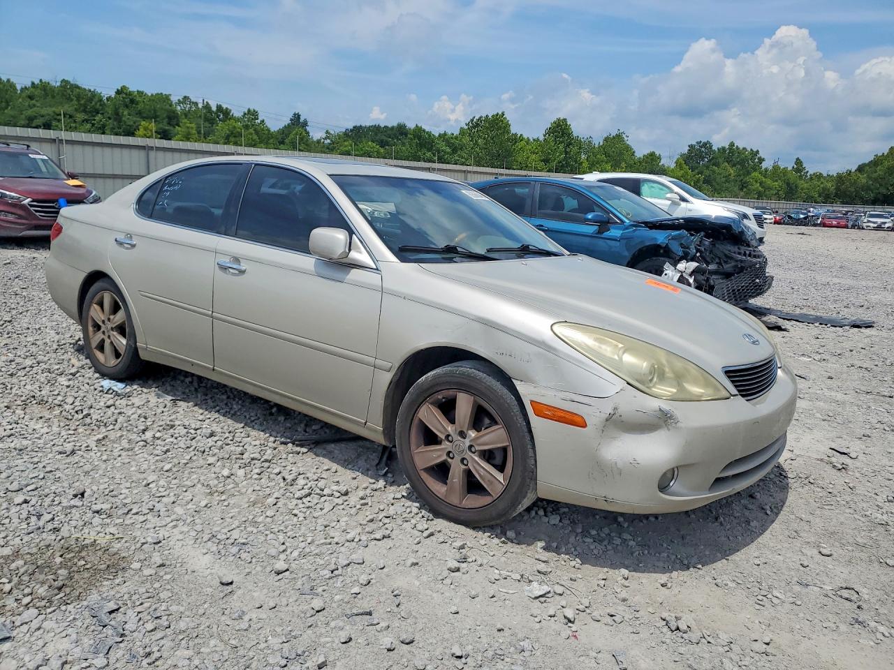 2005 Lexus Es 330 Beige vin: JTHBA30G255120637
