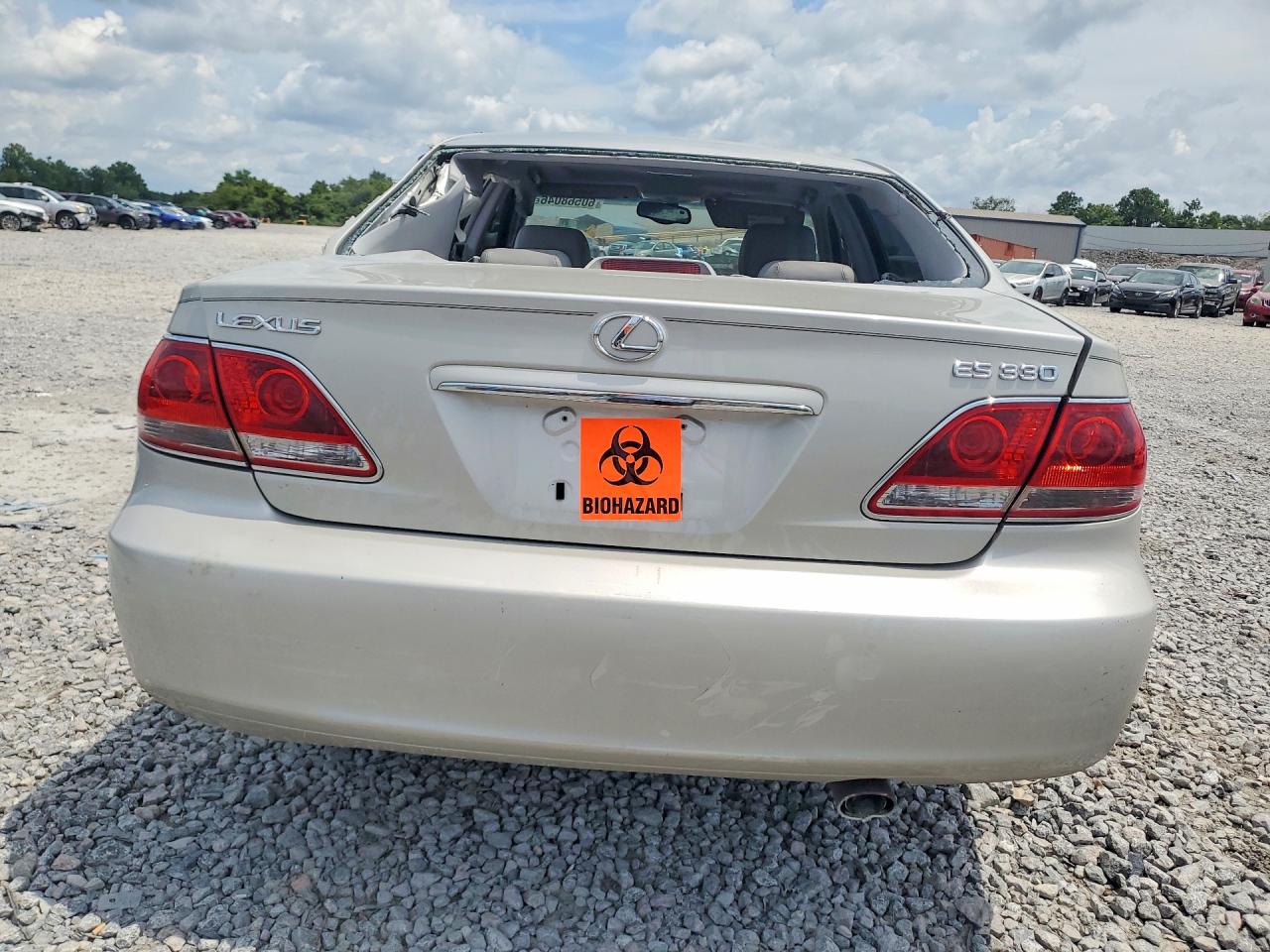 2005 Lexus Es 330 Beige vin: JTHBA30G255120637