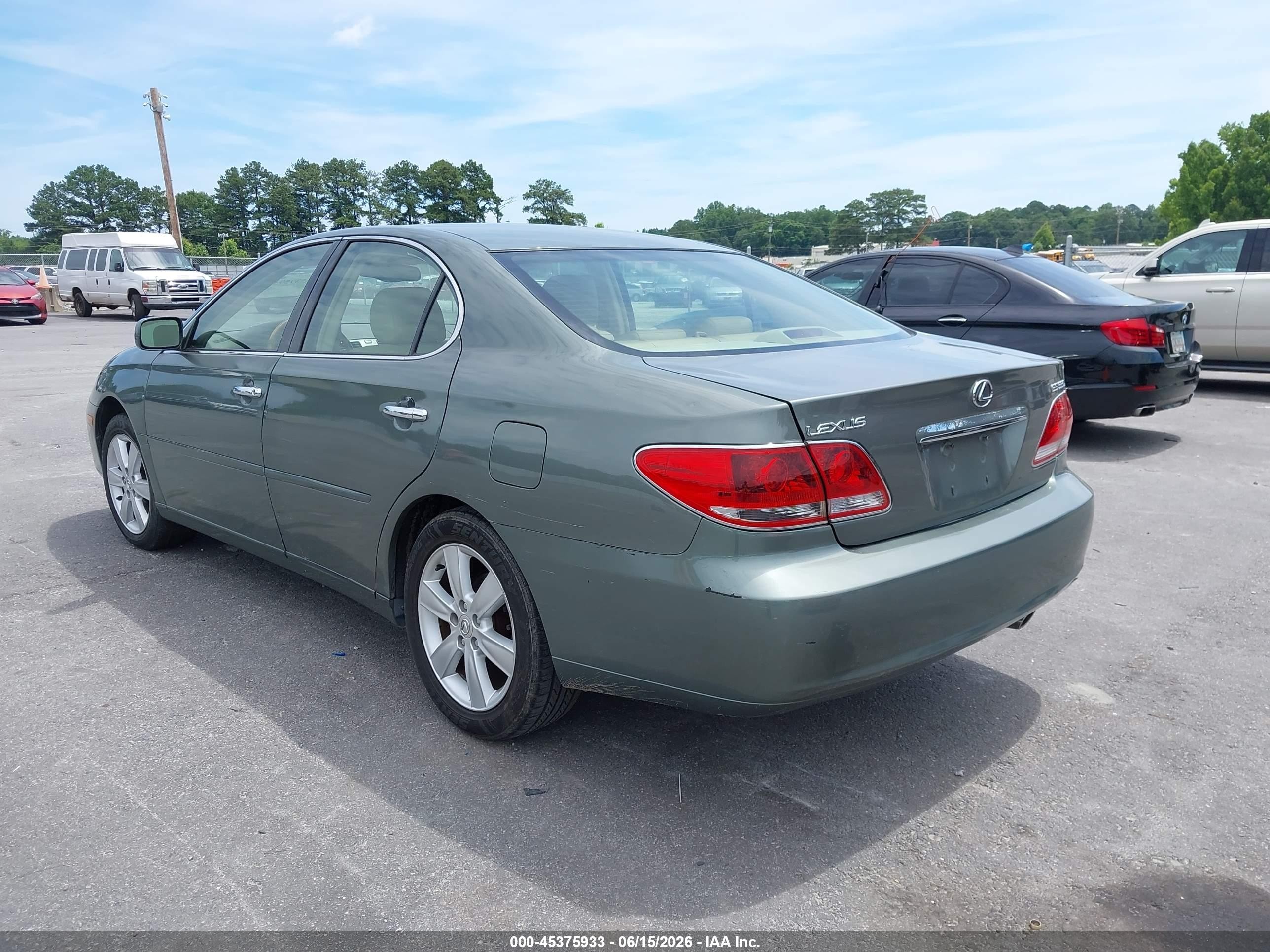 2005 Lexus Es 330 Green vin: JTHBA30G255130942