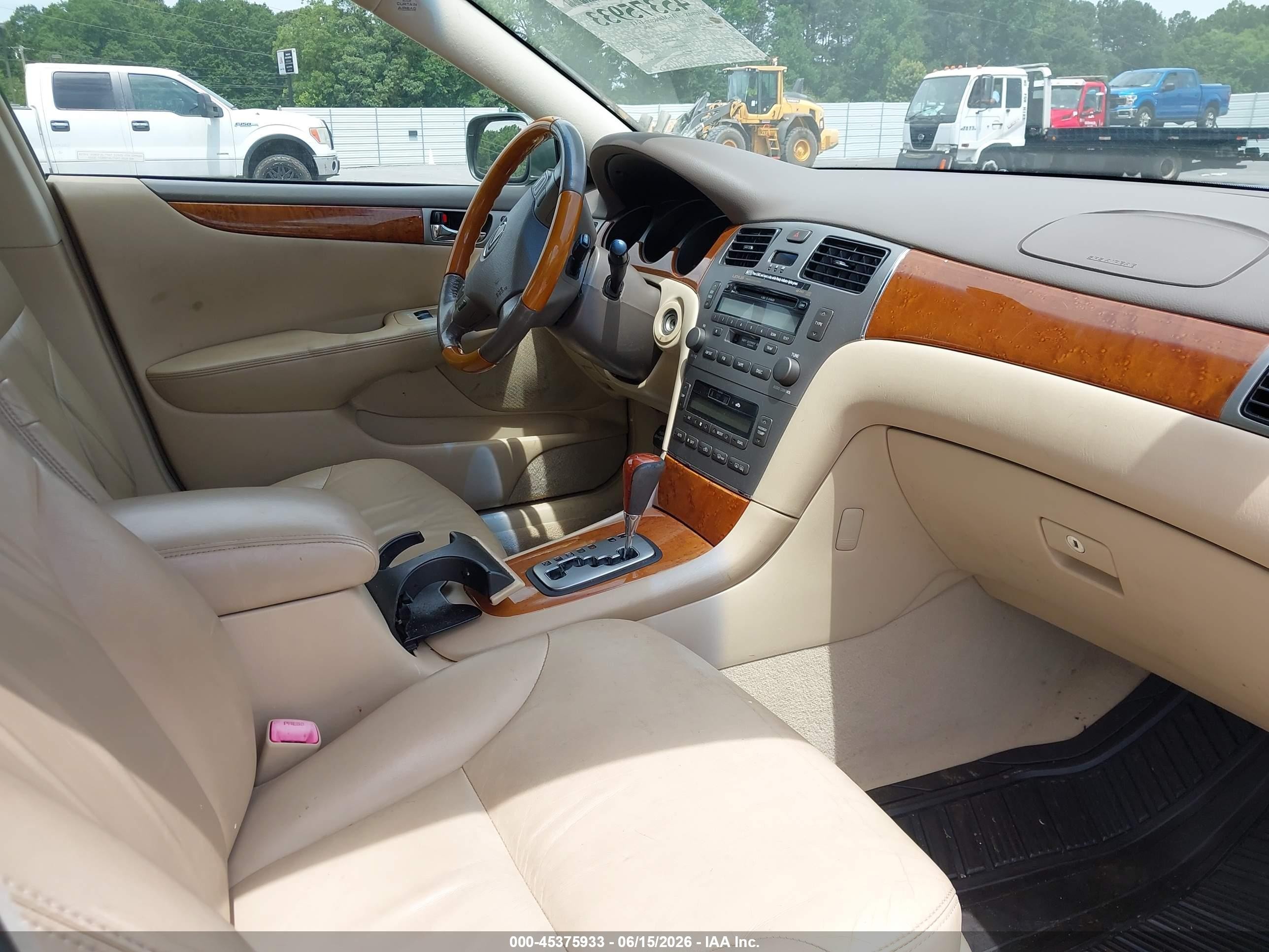 2005 Lexus Es 330 Green vin: JTHBA30G255130942