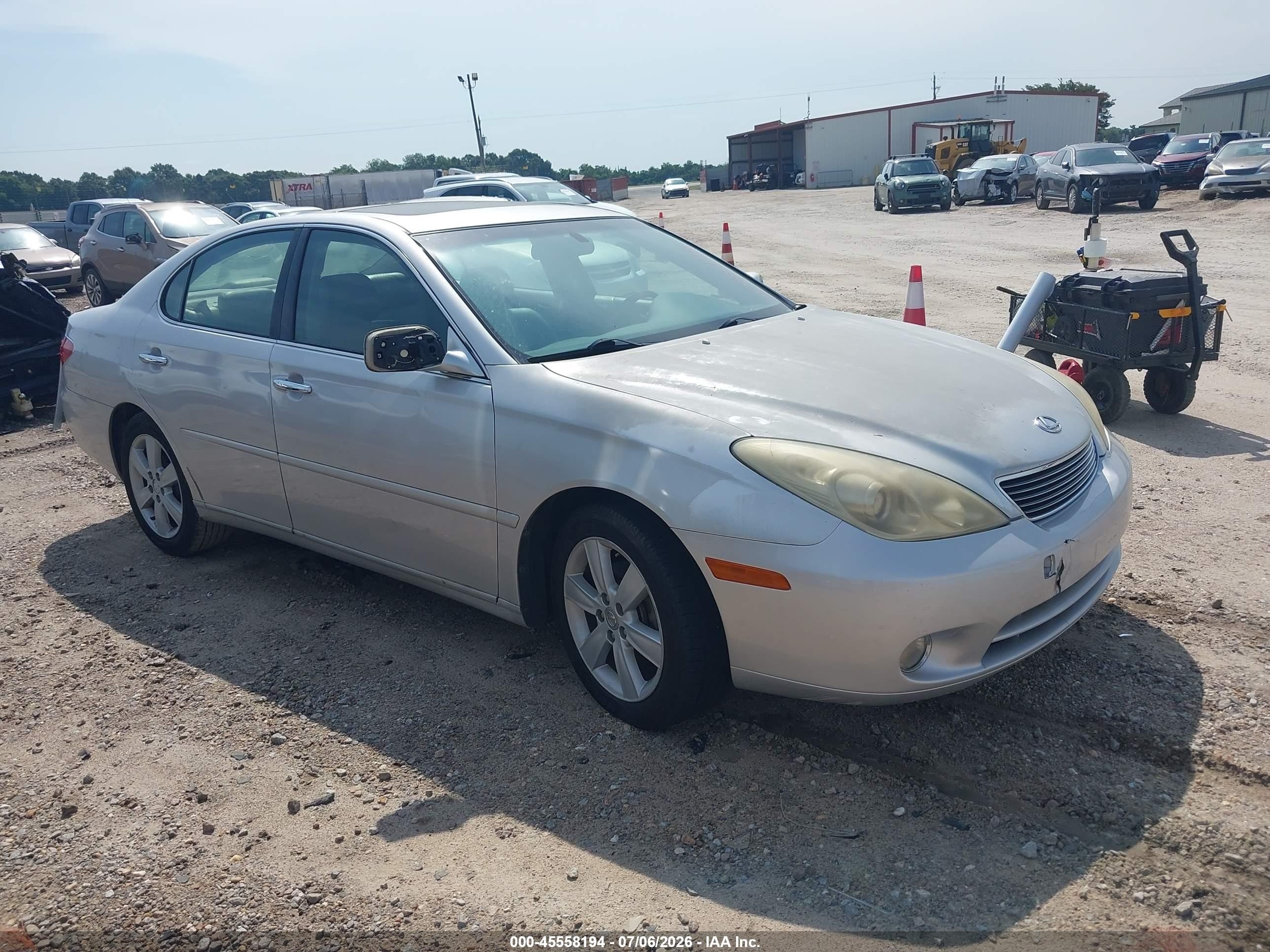 2005 Lexus Es 330   Серебряный vin: JTHBA30G255137065