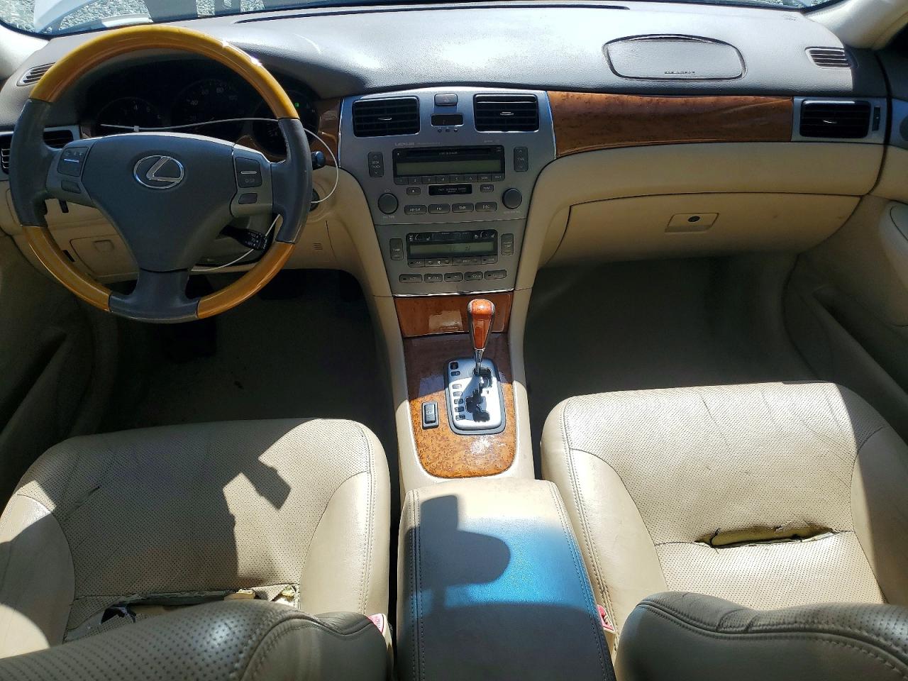 2005 Lexus Es 330 Белый vin: JTHBA30G255137664