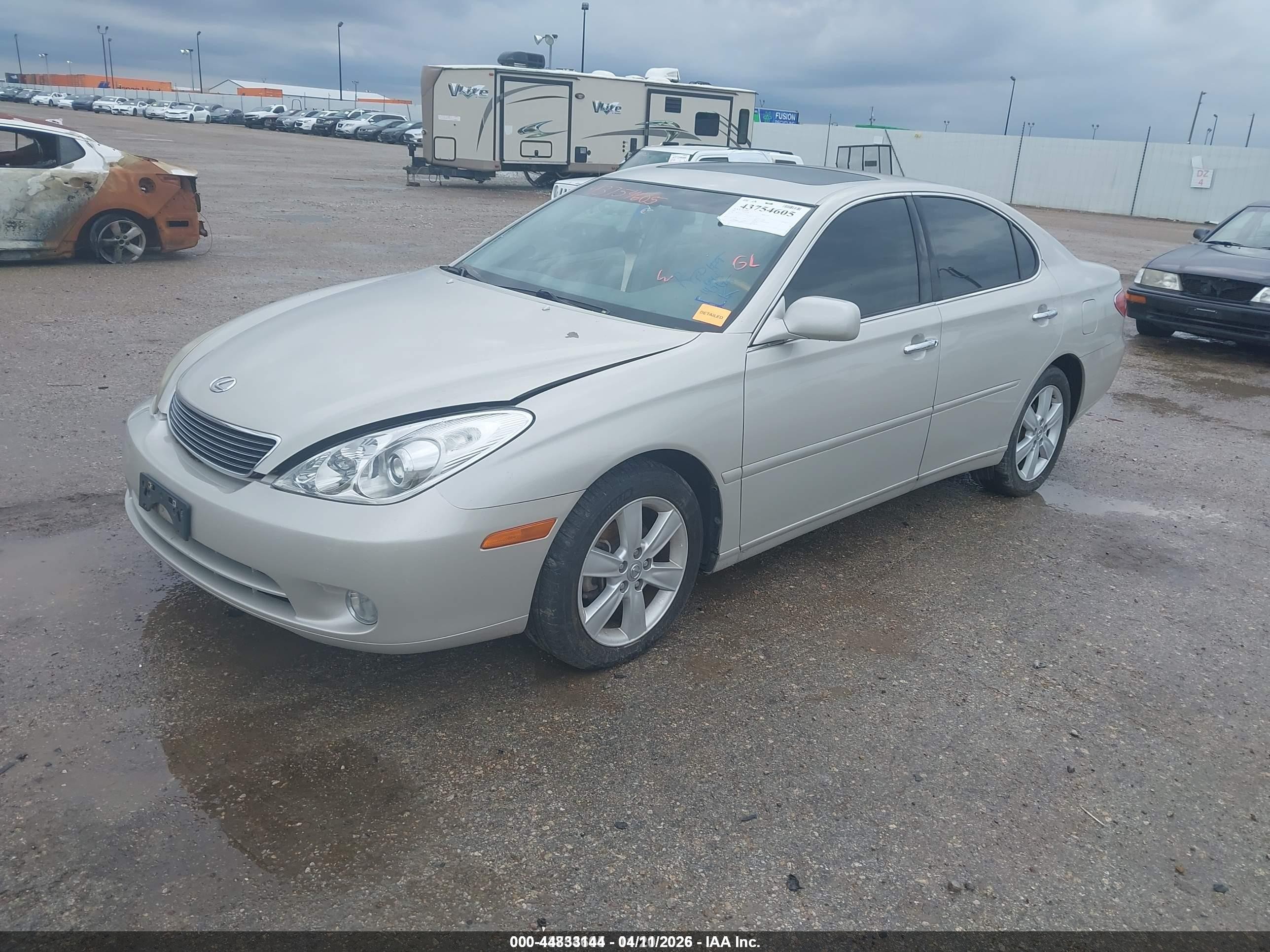 2006 Lexus Es 330 Silver vin: JTHBA30G265147127