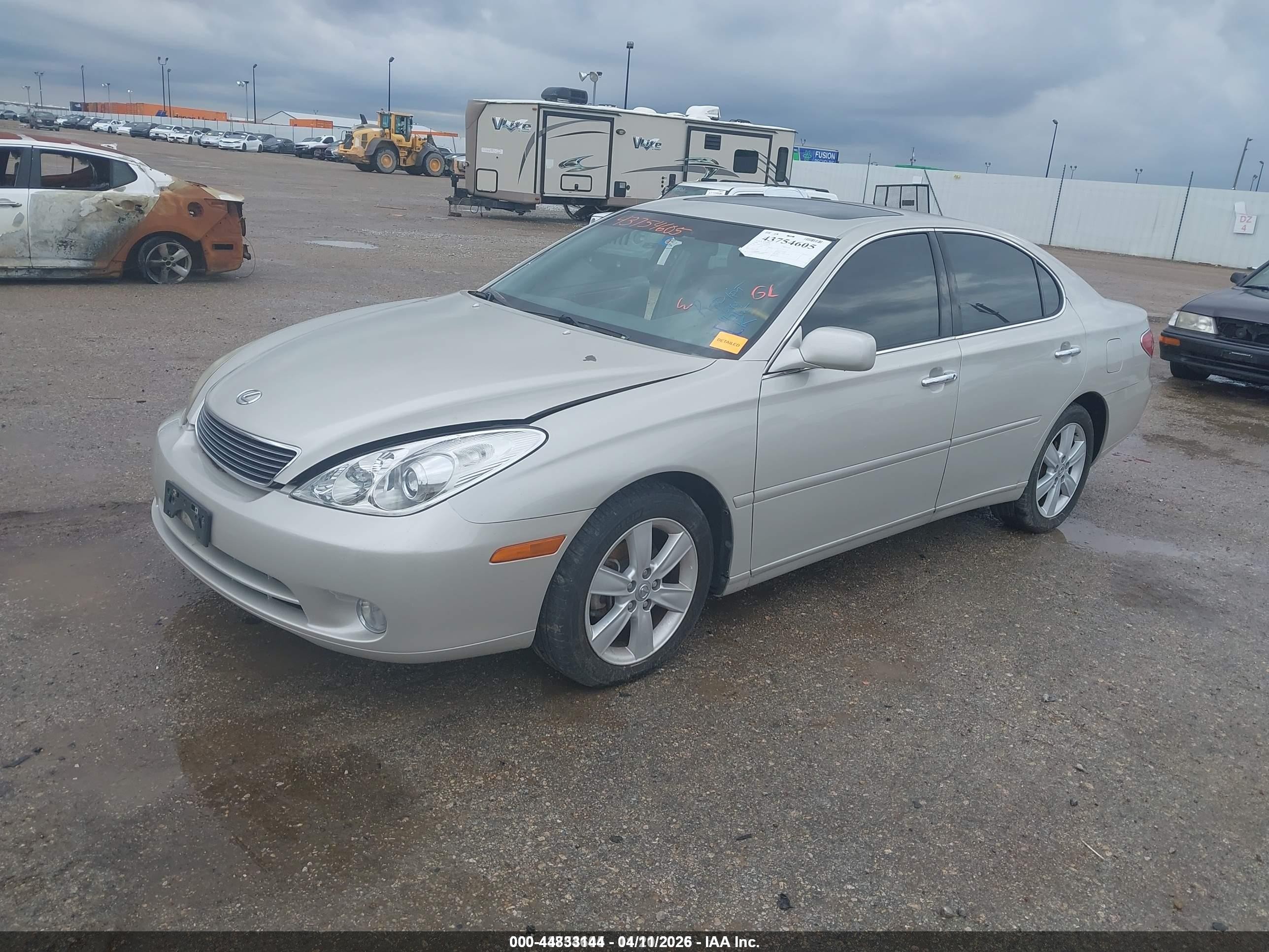 2006 Lexus Es 330 Silver vin: JTHBA30G265147127