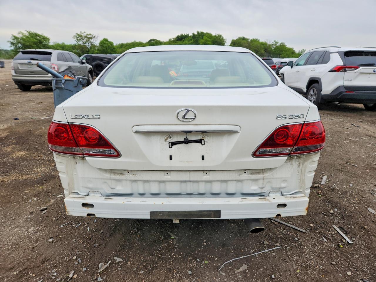 2006 Lexus Es 330 White vin: JTHBA30G265151257